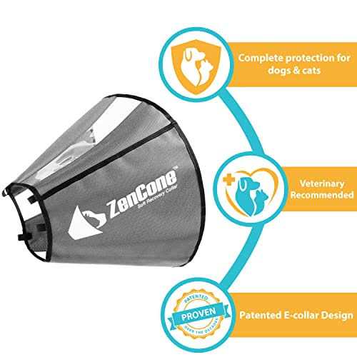 Alternative view of ZenPet ProCone Pet E-Collar for Dogs and Cats