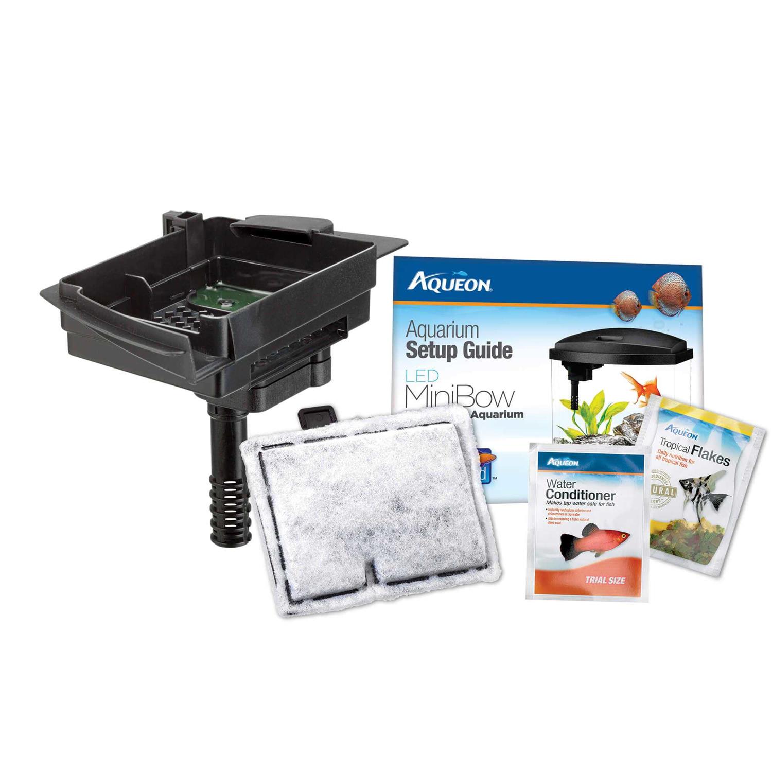 Alternative view of Aqueon LED MiniBow SmartClean Aquarium Kit