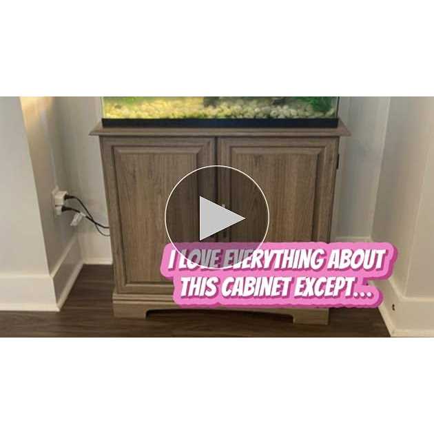 Alternative view of Altra Harbor 37-Gallon Aquarium Stand
