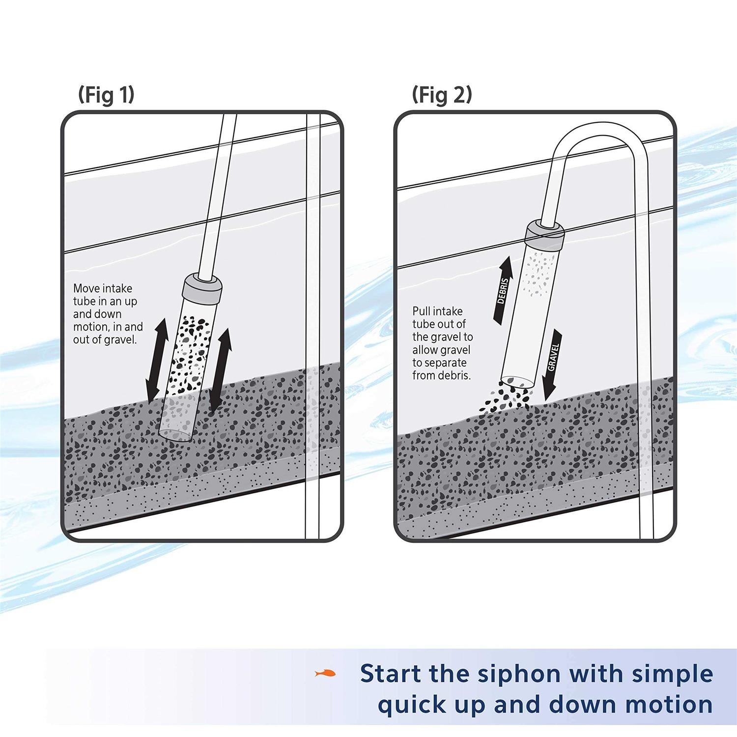 Alternative view of Aqueon Siphon Vacuum Gravel Cleaner