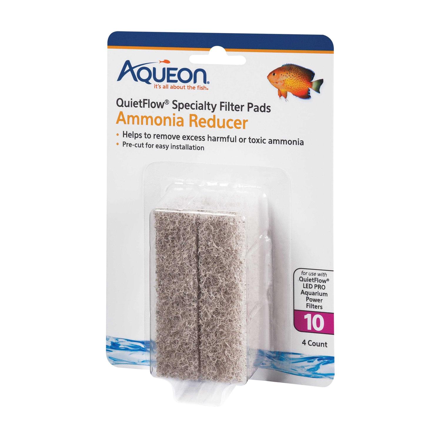 Aqueon QuietFlow Specialty Ammonia Reducer Filter Pads