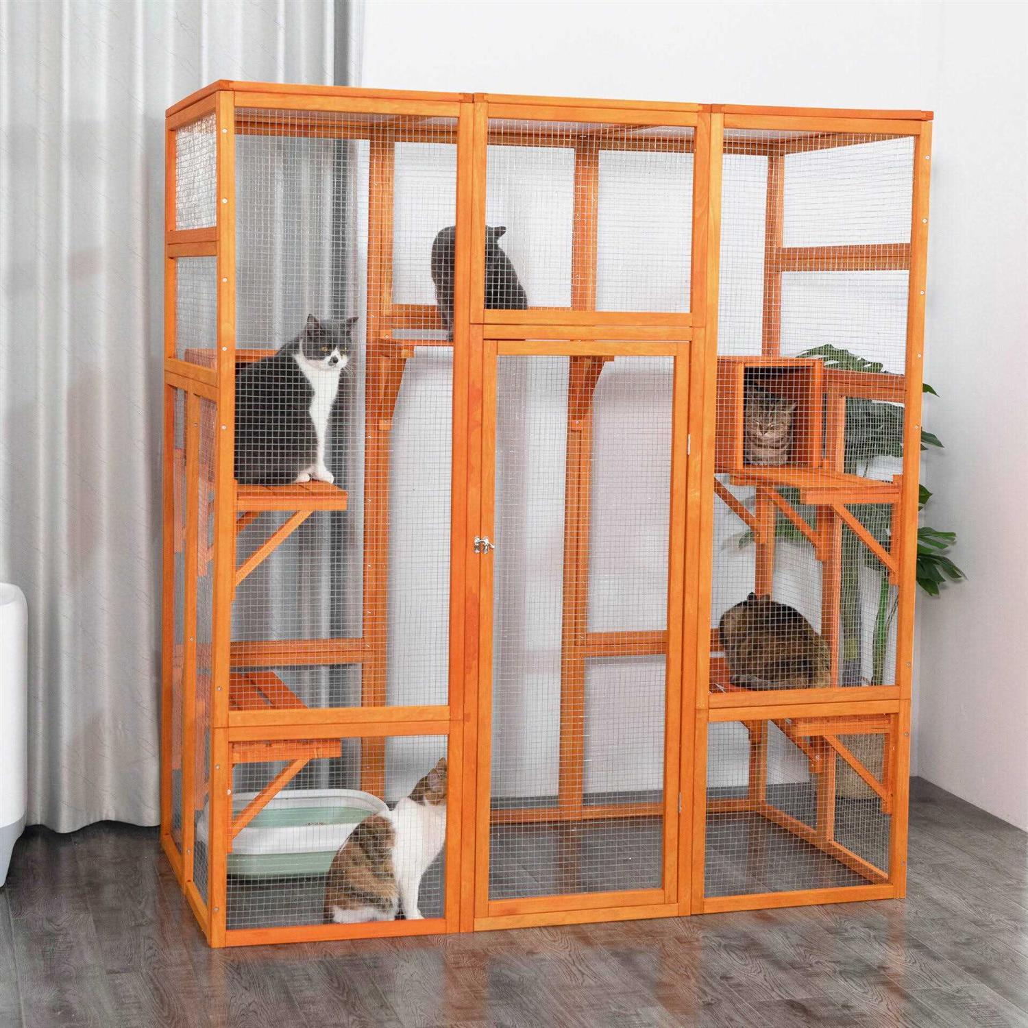 Coziwow Large Catio Cat Enclosure Playpen