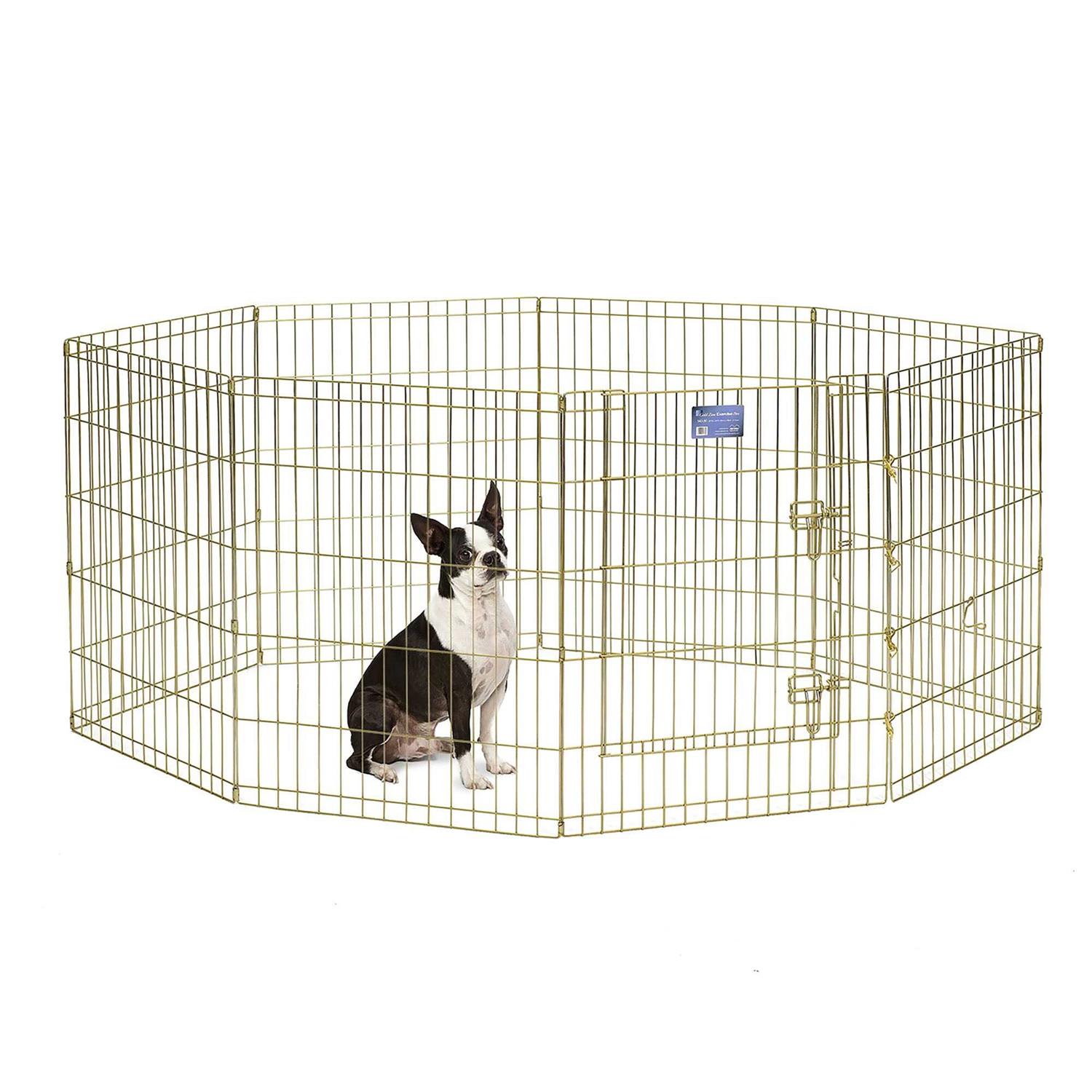 Midwest Gold Zinc Pet Exercise Pen