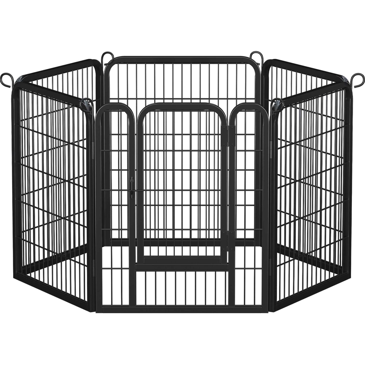 Yaheetech Panels Metal Dog Playpen