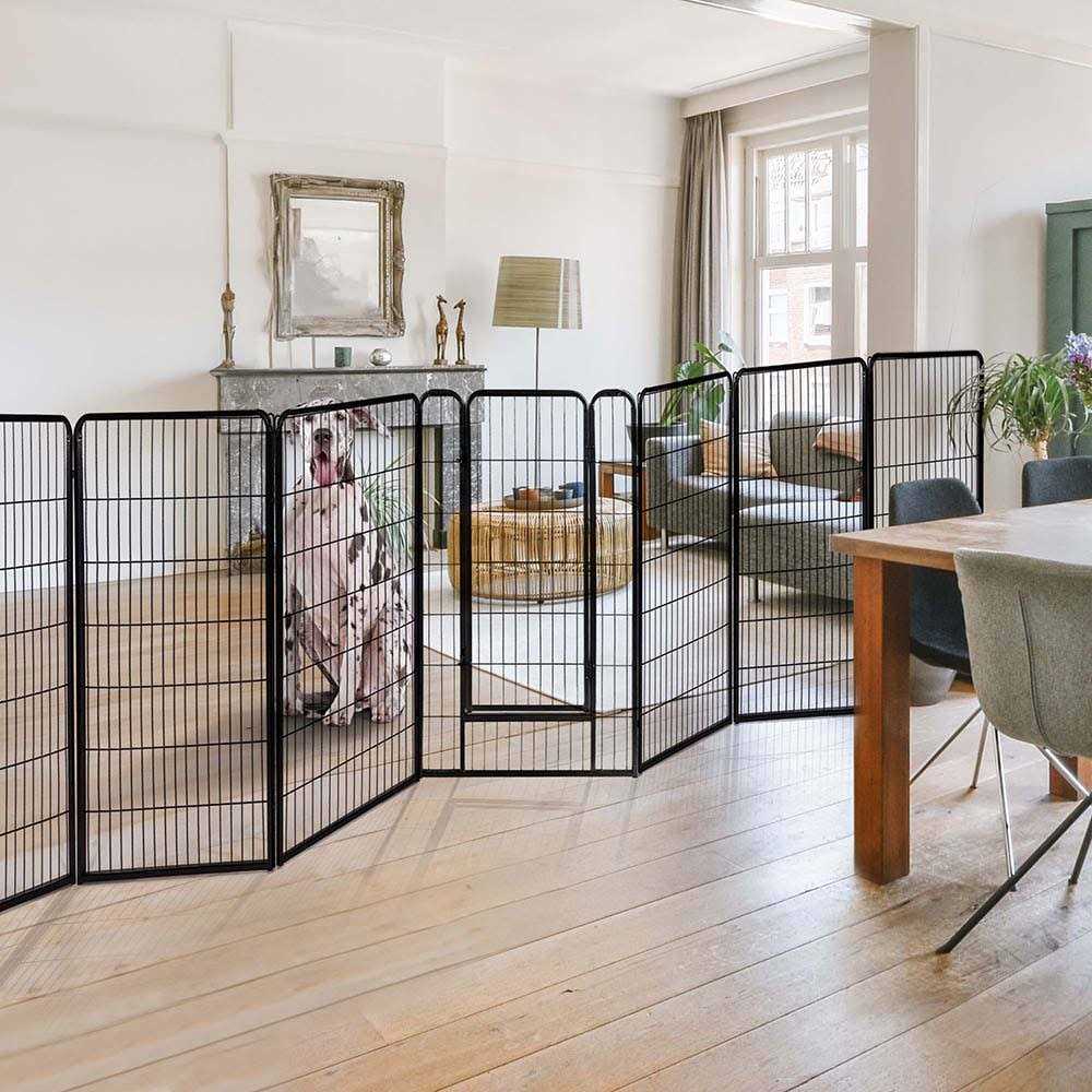 Yescom Pet Playpen Extra Large Dog Exercise Fence Panel Crate