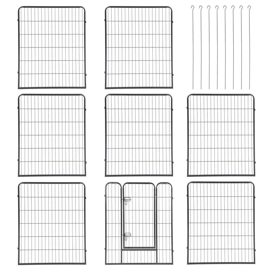 Yescom Pet Playpen Extra Large Dog Exercise Fence Panel Crate