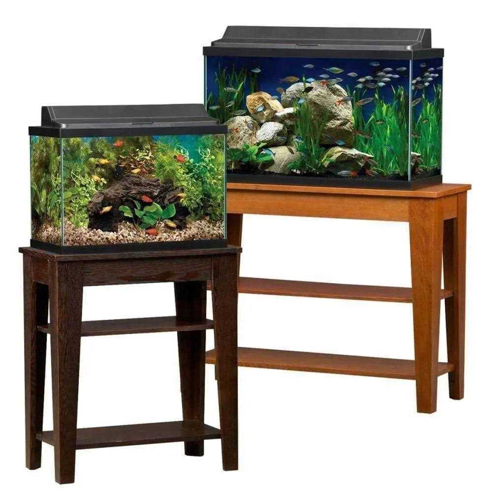 Alternative view of Aqueon Aquarium Black Fluorescent Deluxe Full Hood