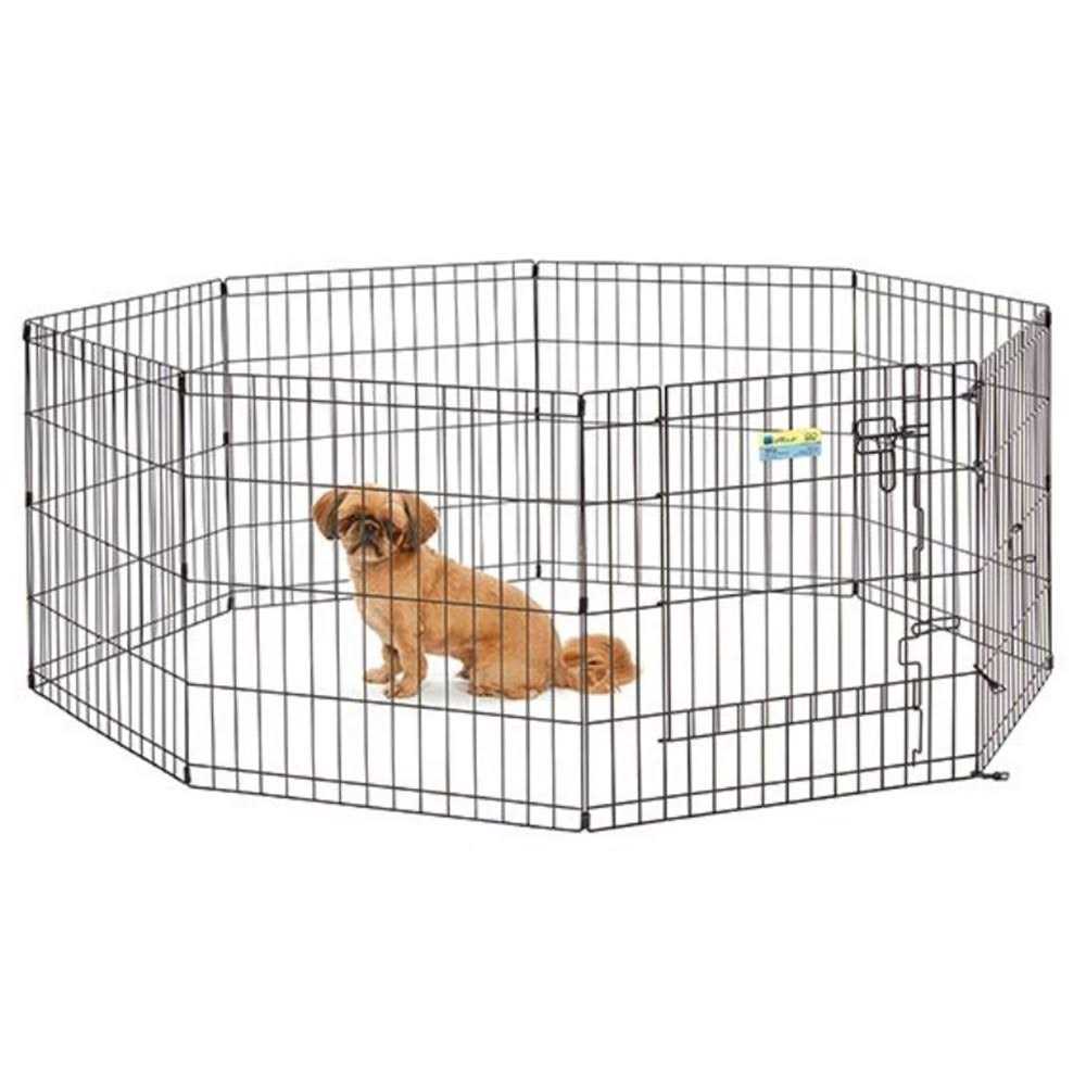 Midwest Contour Exercise Pen with Door for Dogs