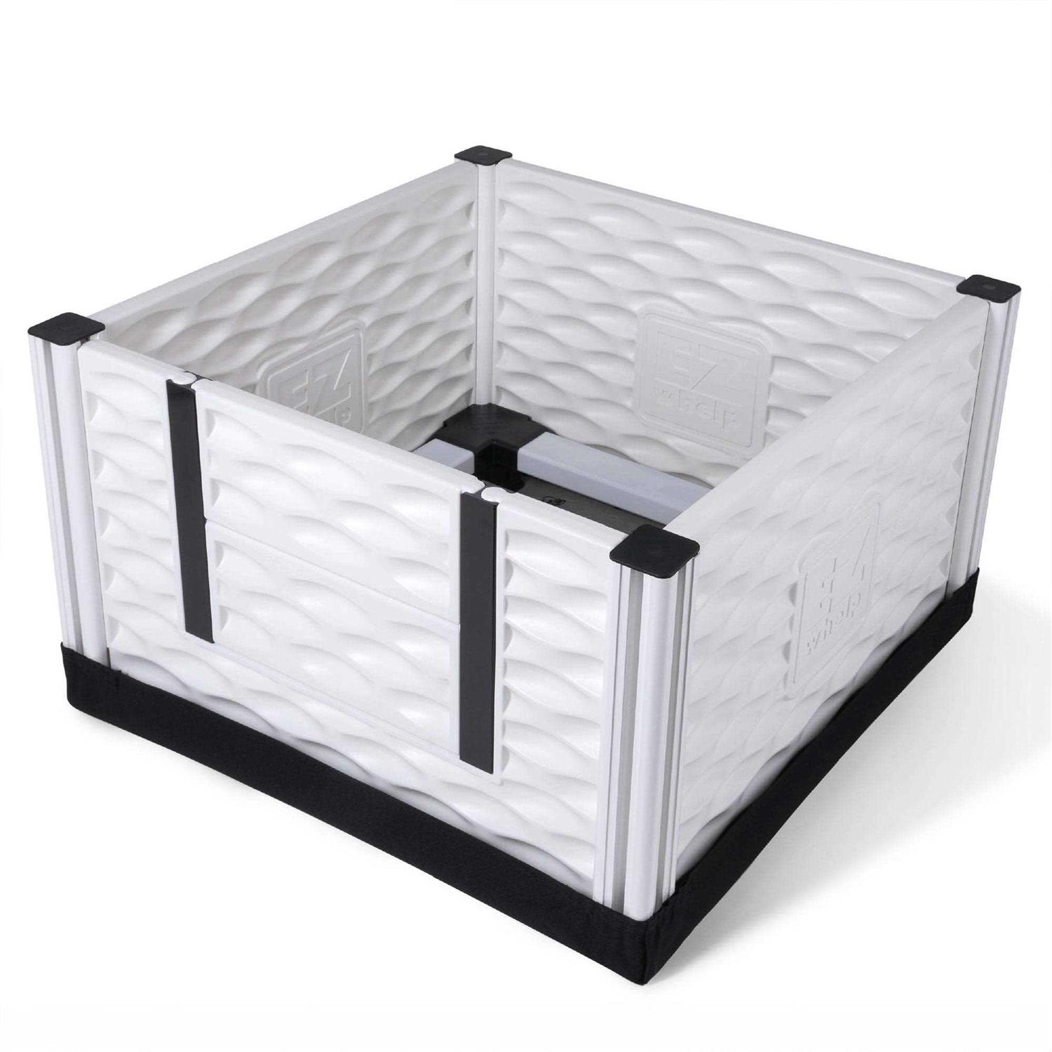 EZwhelp EZclassic Puppy Dog Whelping Box Playpen w/Rails & Liner