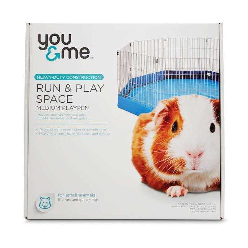 You & Me Run & Play Space Small Animal Playpen