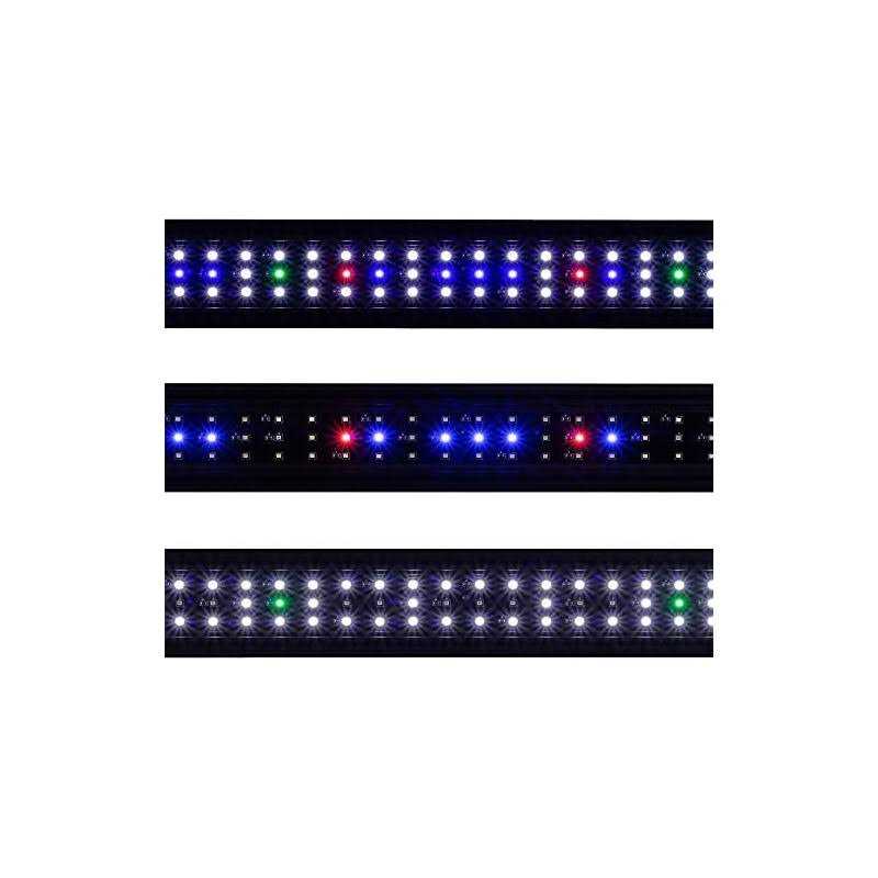 Alternative view of BeamsWork Vivio Full Spectrum LED Timer Adjustable Dimmer Aquarium Fish Tank Light Freshwater 12 20 24 30 36 48