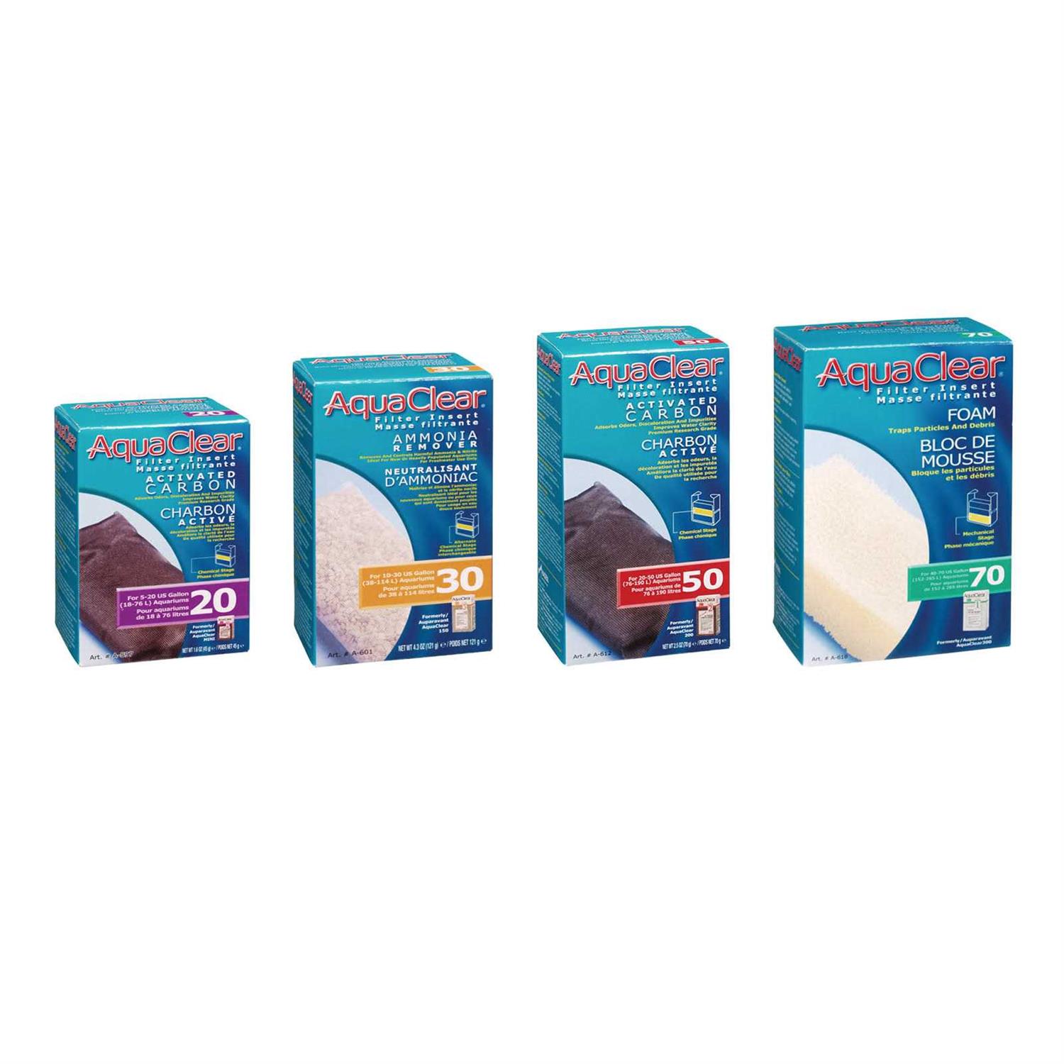 Alternative view of AquaClear 50 Ammonia Remover Filter Insert
