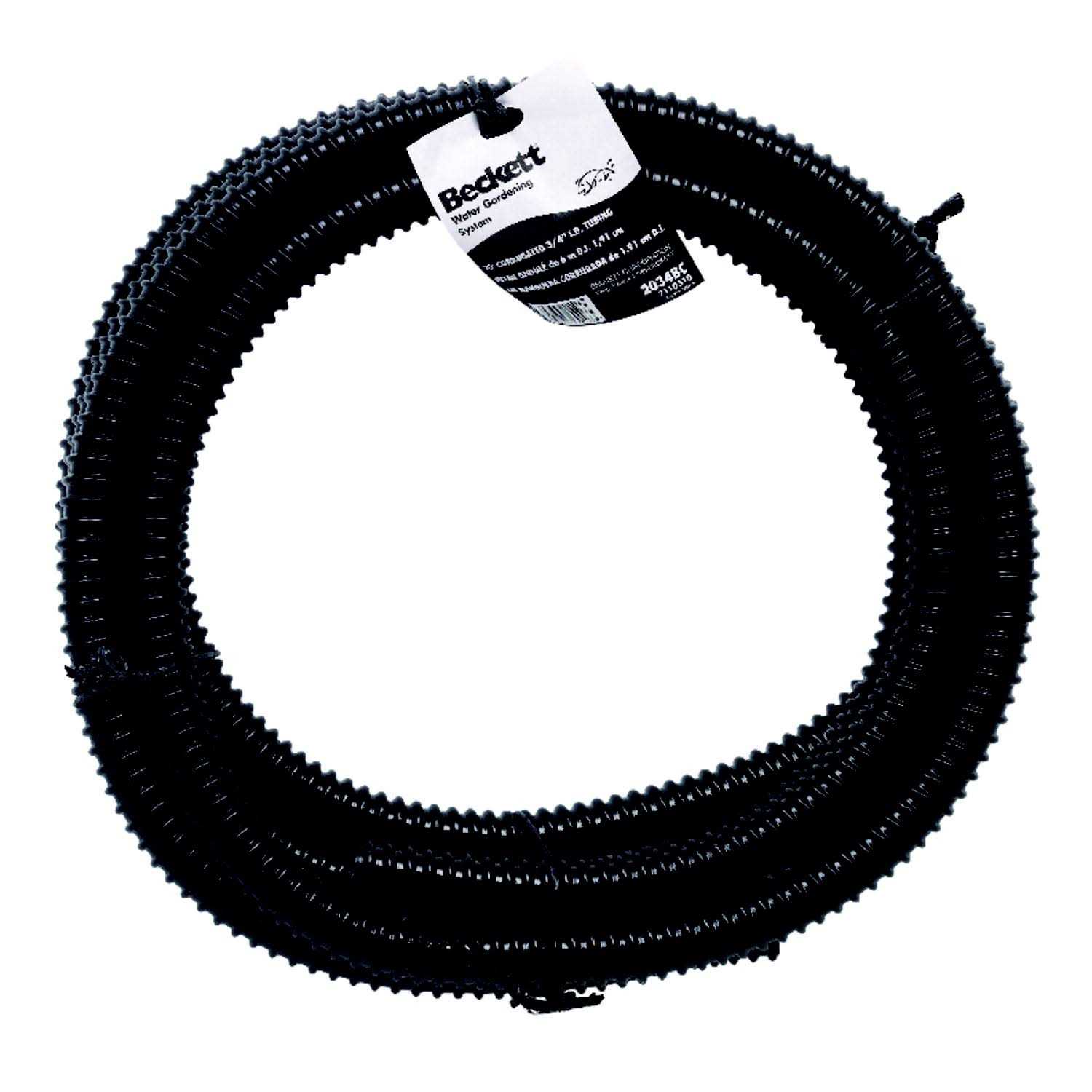 Alternative view of Beckett Corrugated Tubing