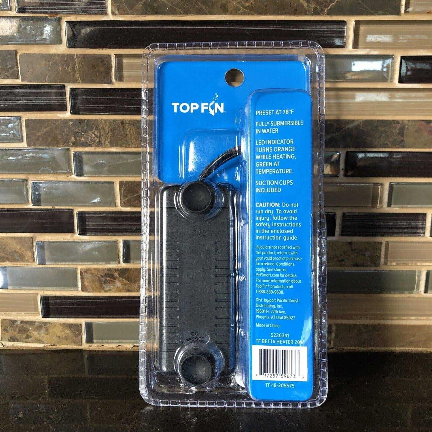 Alternative view of Top Fin Betta Aquarium Tank Heater