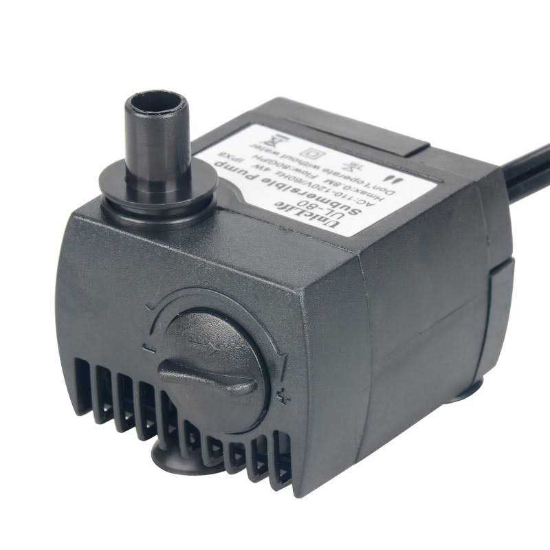 Alternative view of Uniclife 80 GPH Submersible Water Pump 4W Quiet Pump with 6ft Power Cord for Fountain Aquarium Fish Tank
