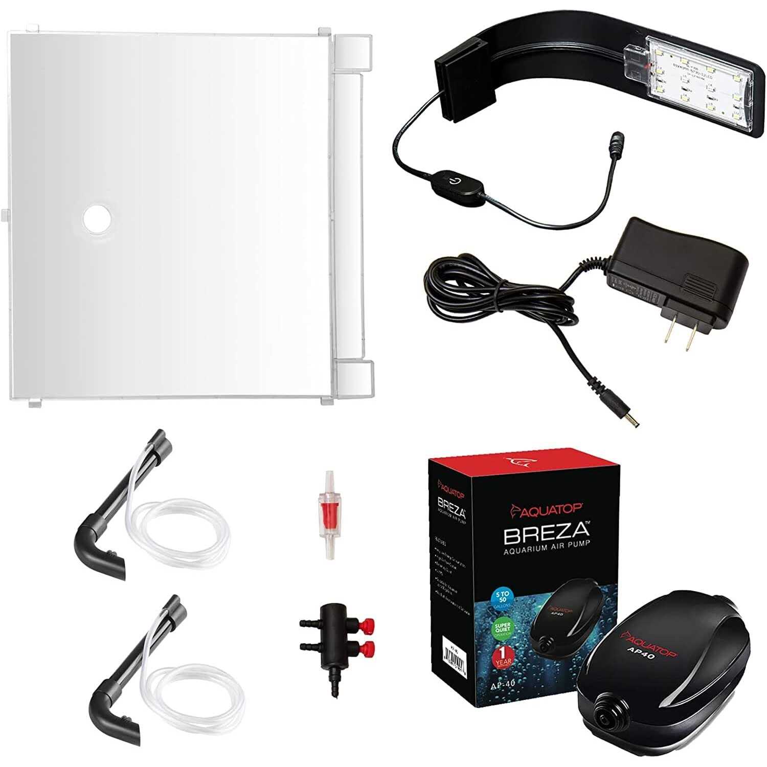 Alternative view of Aquatop Venti Desktop Aquarium Kit