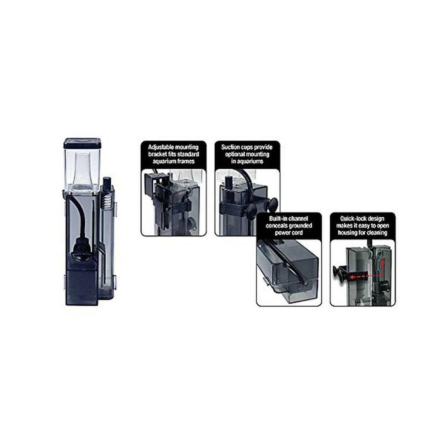 Alternative view of Aquatic Life 115 Mini Internal Protein Skimmer