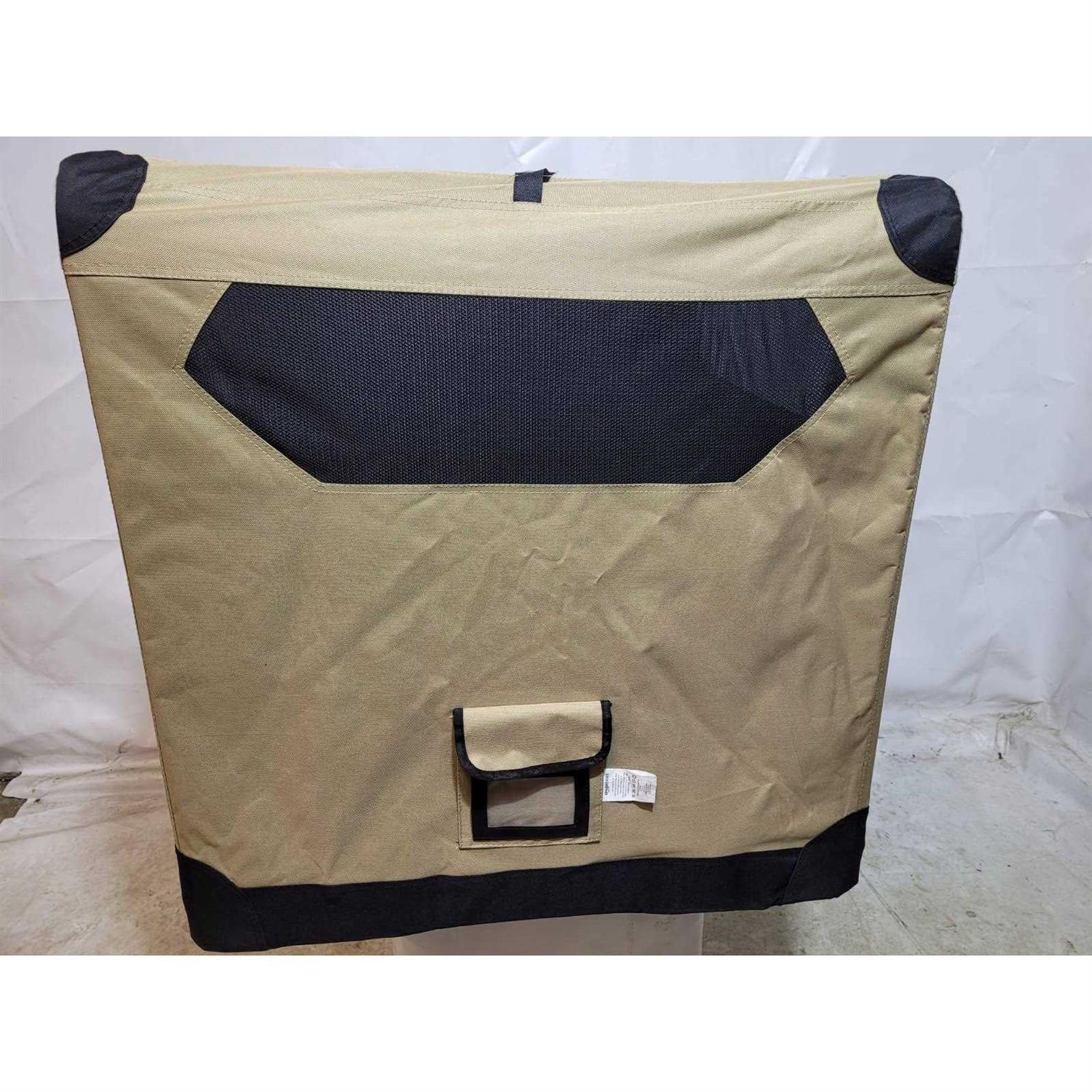 Alternative view of Amazon Basics 2-door Soft-sided Folding Travel Crate Dog Kennel