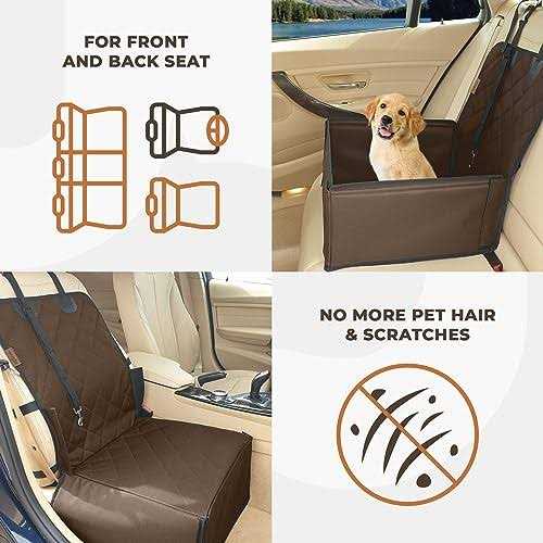 Alternative view of Wuglo Extra Stable Dog car Seat Robust car Dog Seat or Puppy car Seat for Small to Medium-Sized Dogs