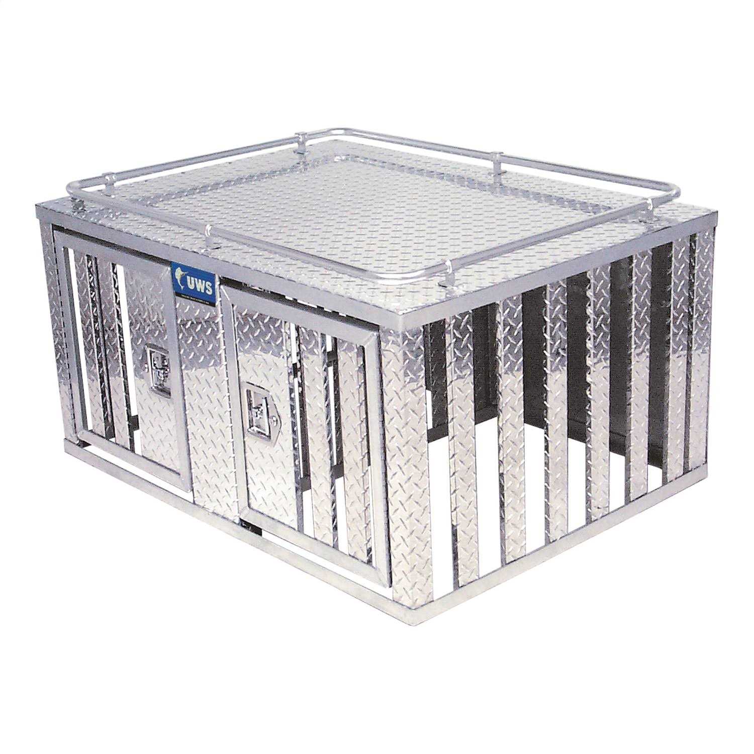 UWS DB-4848 Double-Door Dog Box