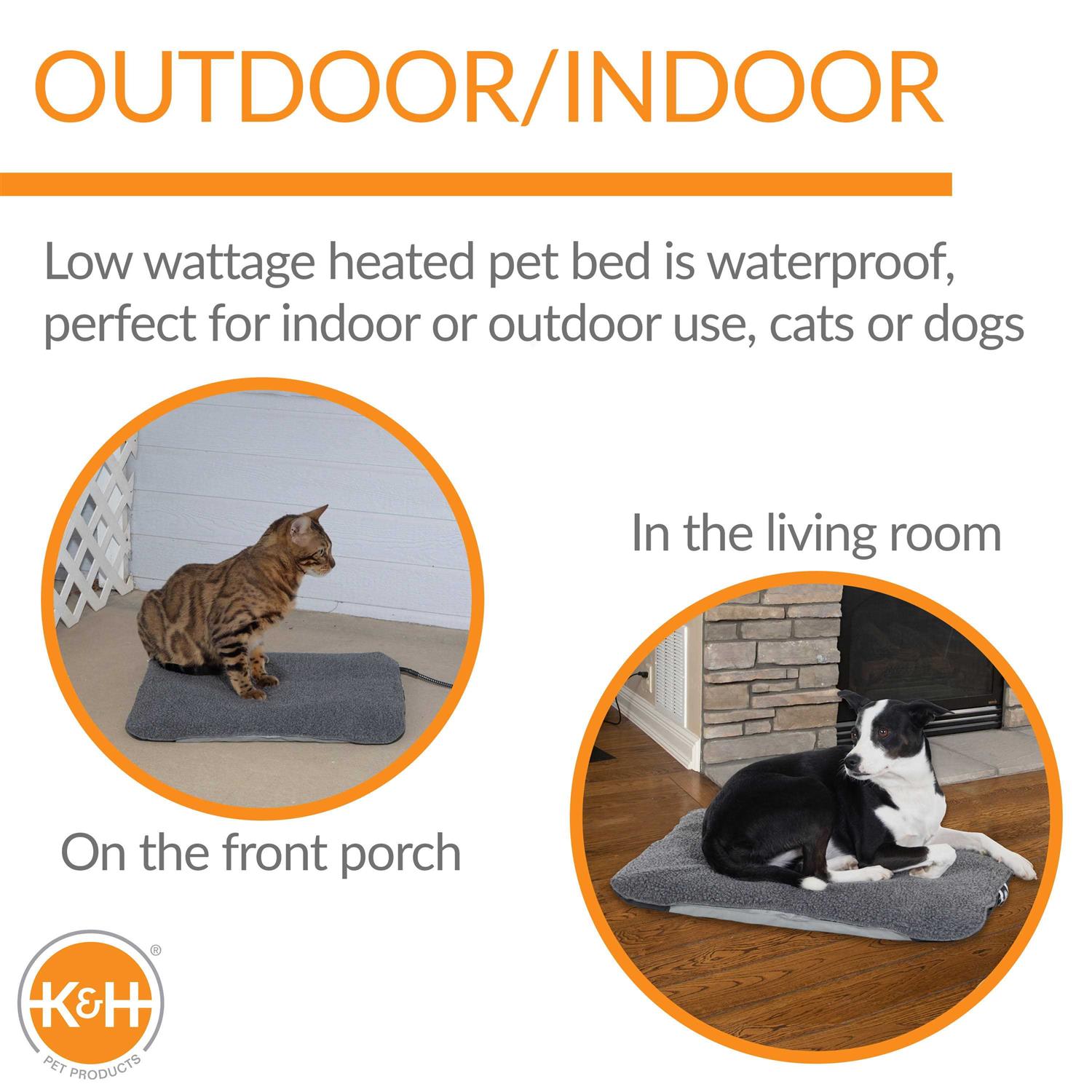 Alternative view of K&H Lectro-Soft Outdoor Heated Pet Bed