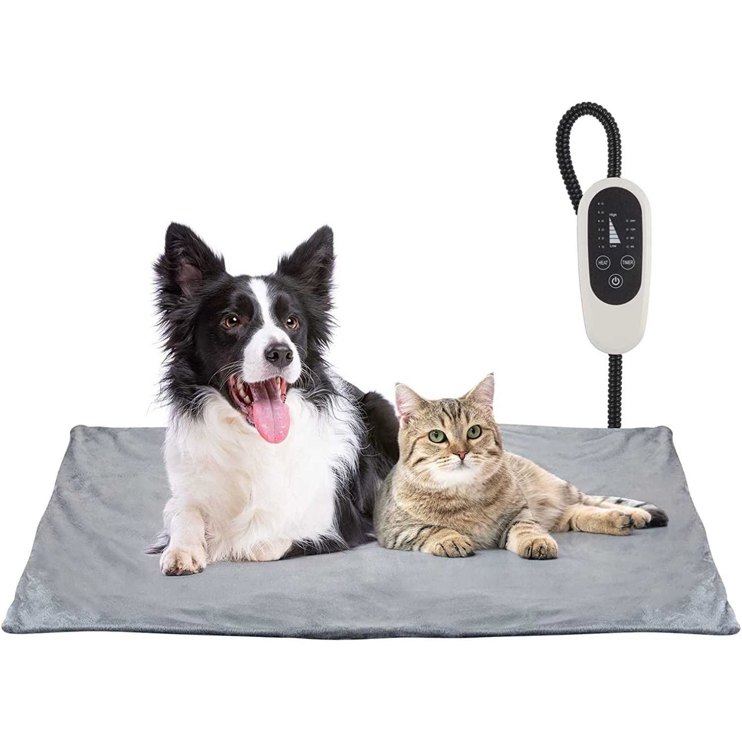 BN-LINK Pet Heating Pad 16 x 18 Heating Pad with Chew Resistant Cord