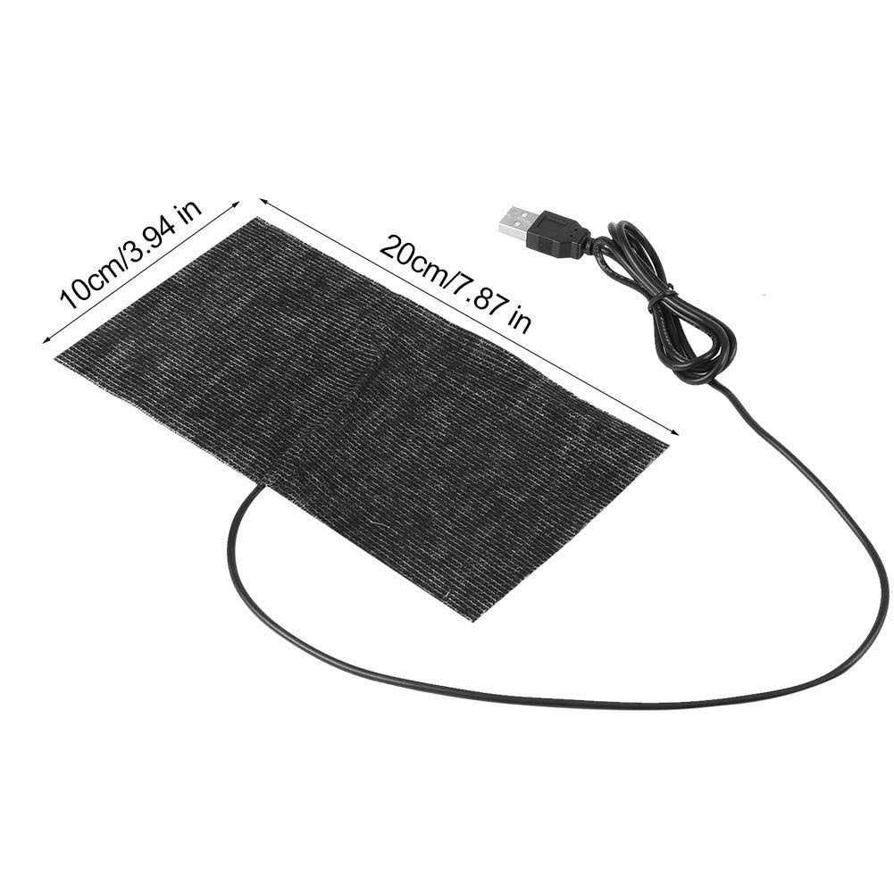 Alternative view of AYNEFY USB Heating Pad, Carbon Fiber Heating Mat 7.87 x 3.94Inch Heating Pads