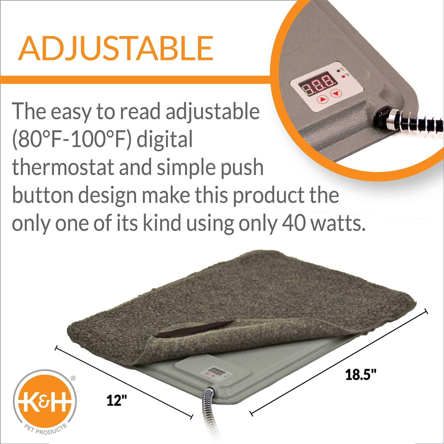 Alternative view of K&H Pet Products Deluxe Lectro-Kennel