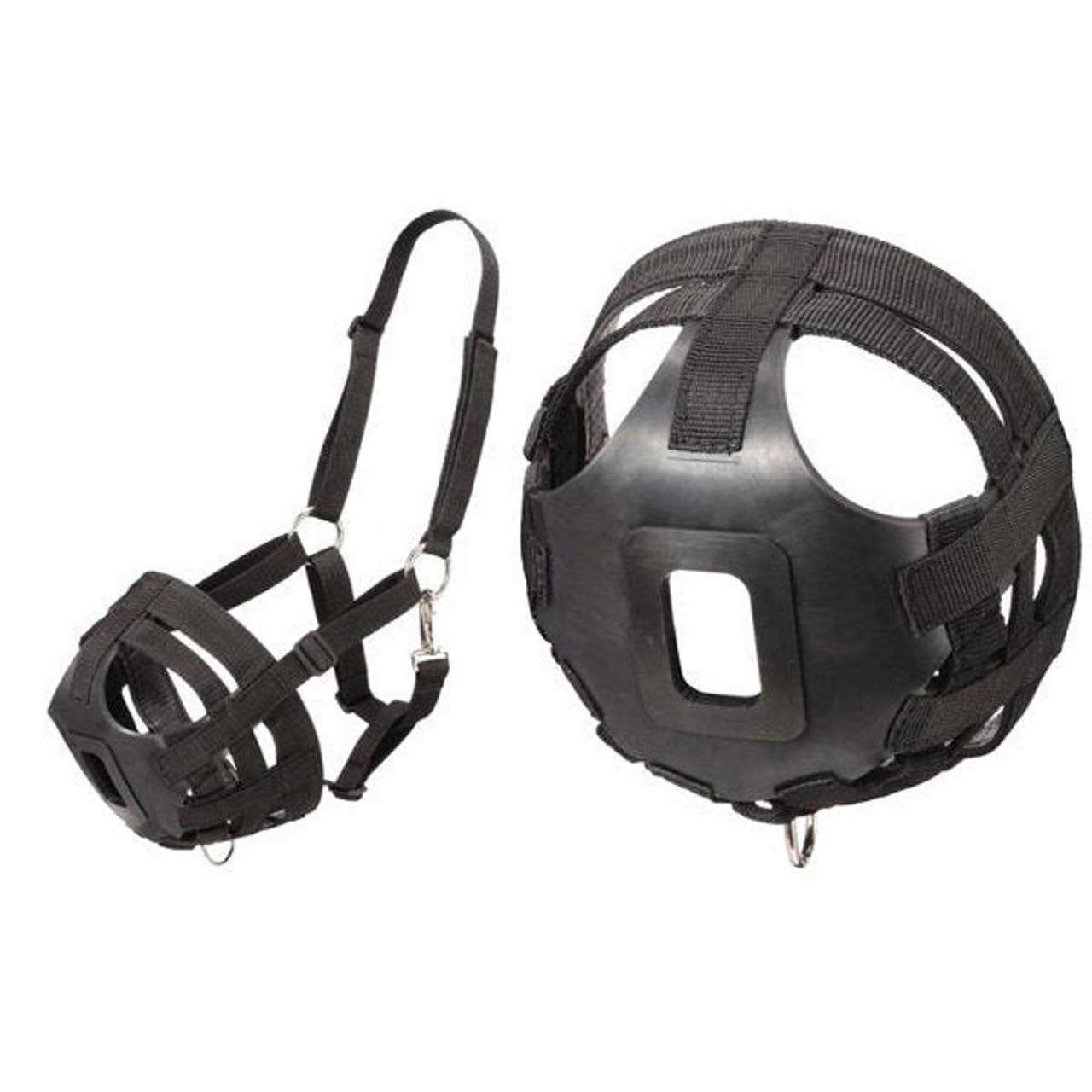 Alternative view of Tough 1 Easy Breathe Poly Grazing Muzzle