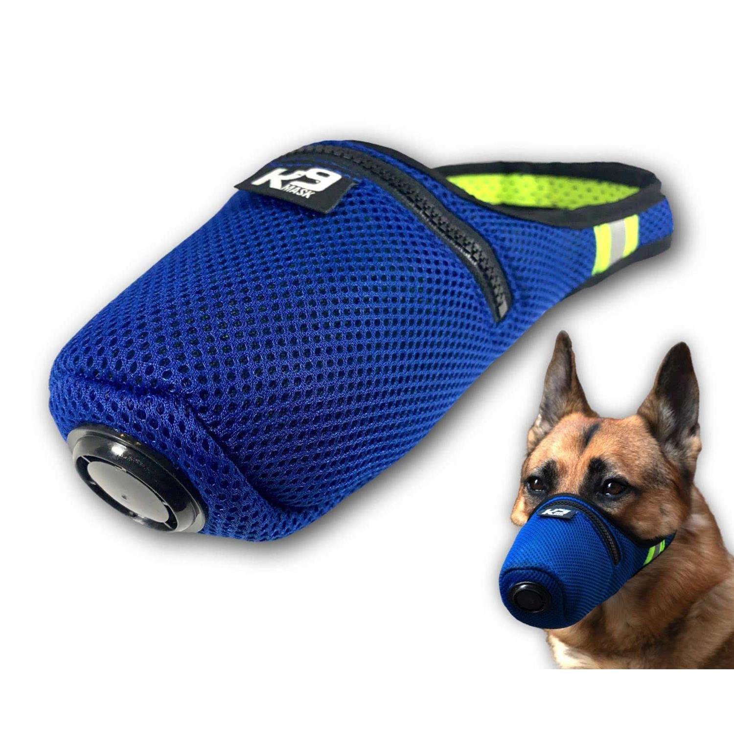 K9 Mask Air Filter Mask for Dogs with ‘Extreme Breathe' PM2.5 Premium Air Filter Refills