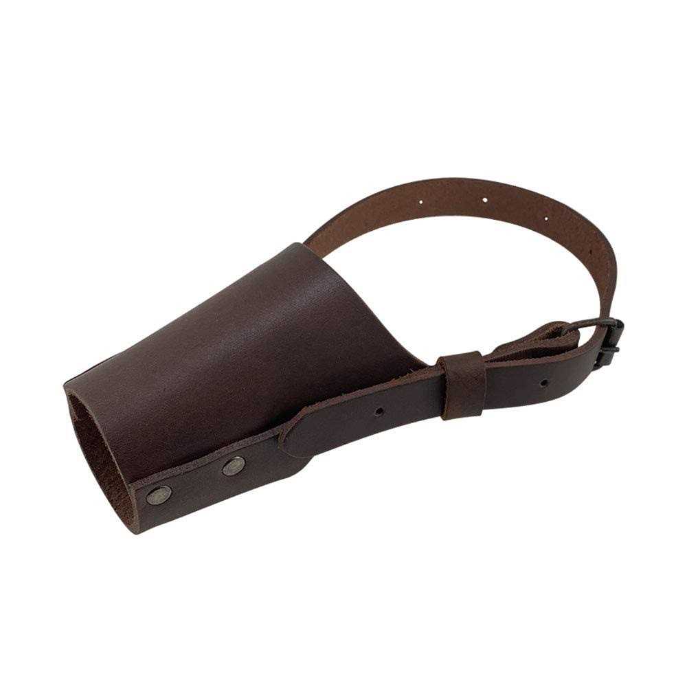 Taco Dog Leather Dog Muzzle Guard Handmade from Full Grain Leather