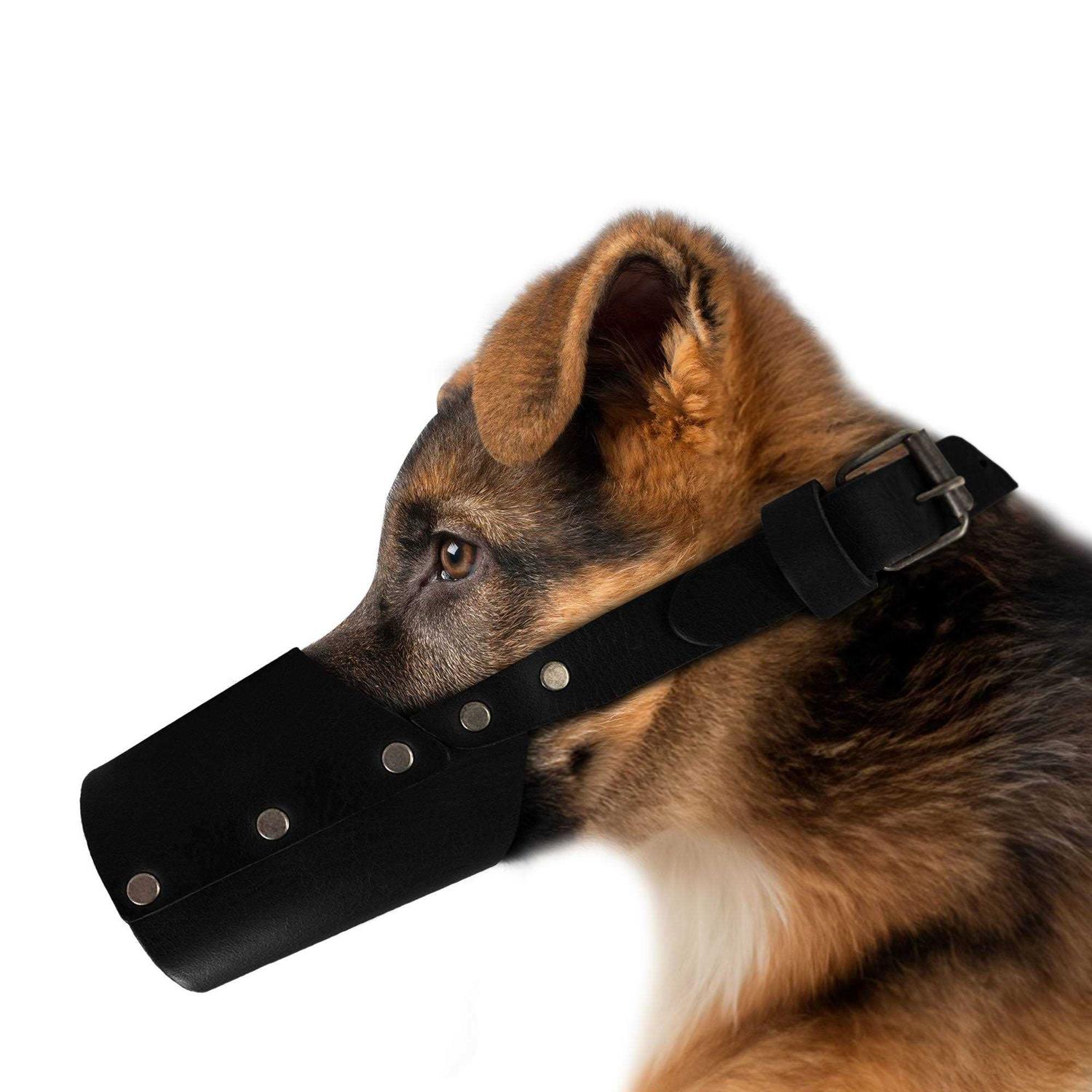 Alternative view of Hide & Drink Dog Muzzle Guard Secure Prevents Biting Chewing