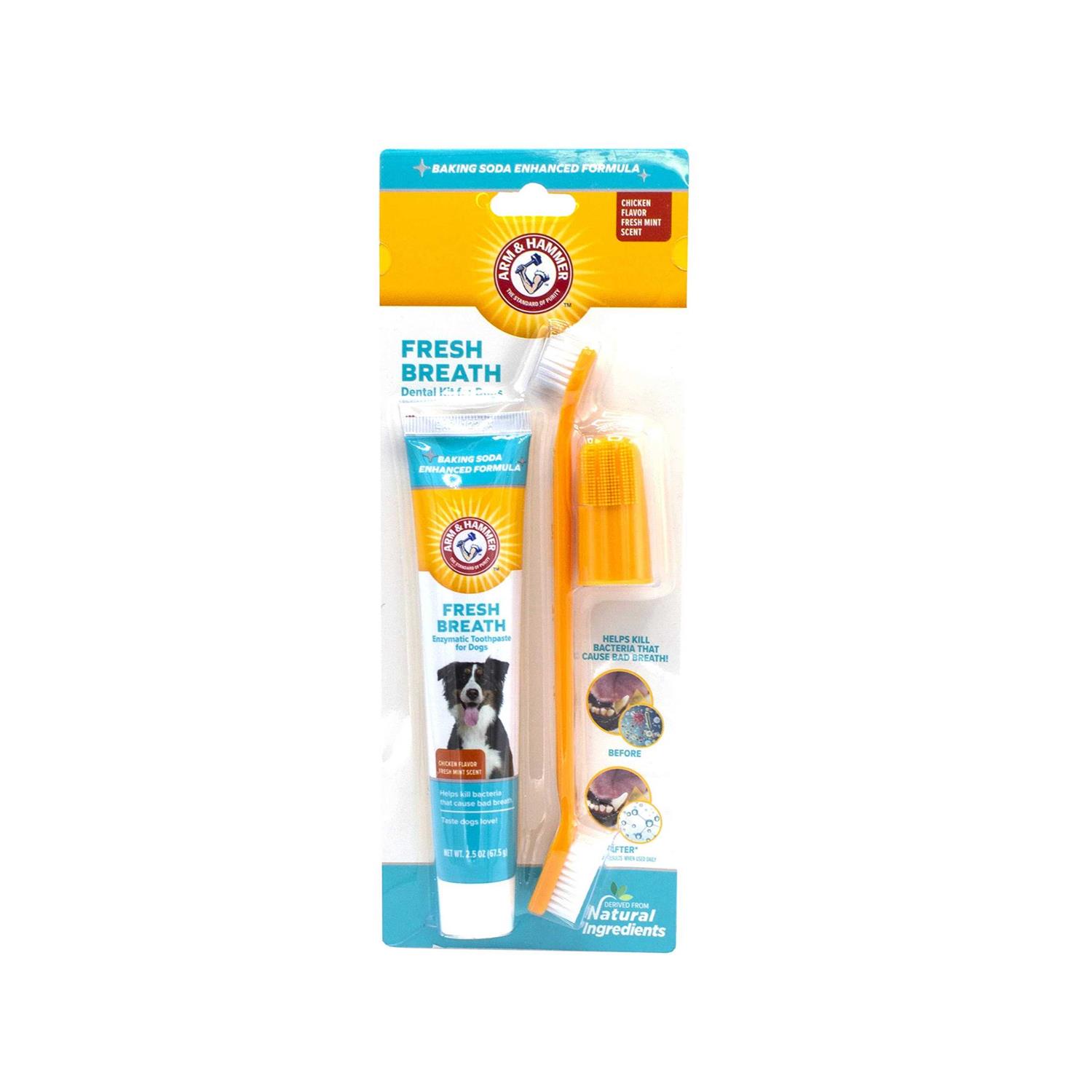 Arm & Hammer Fresh Breath Dental Kit for Dogs