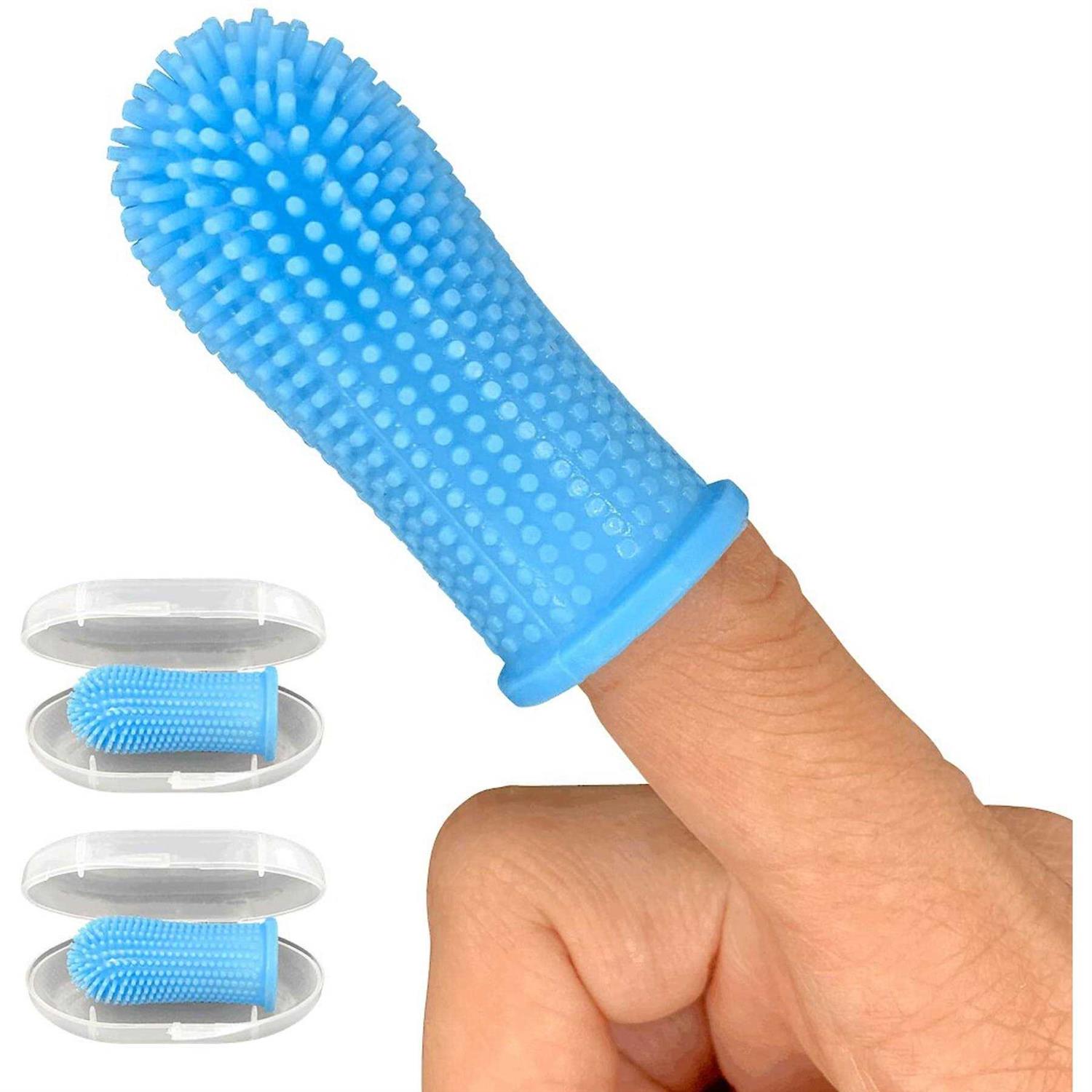Jasper 360 Finger Dog Toothbrush