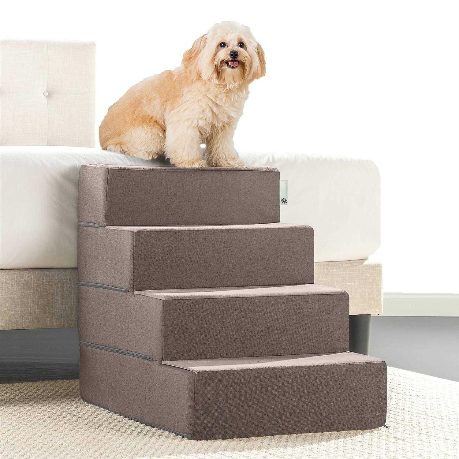 Zinus Easy Pet Stairs Pet Ramp