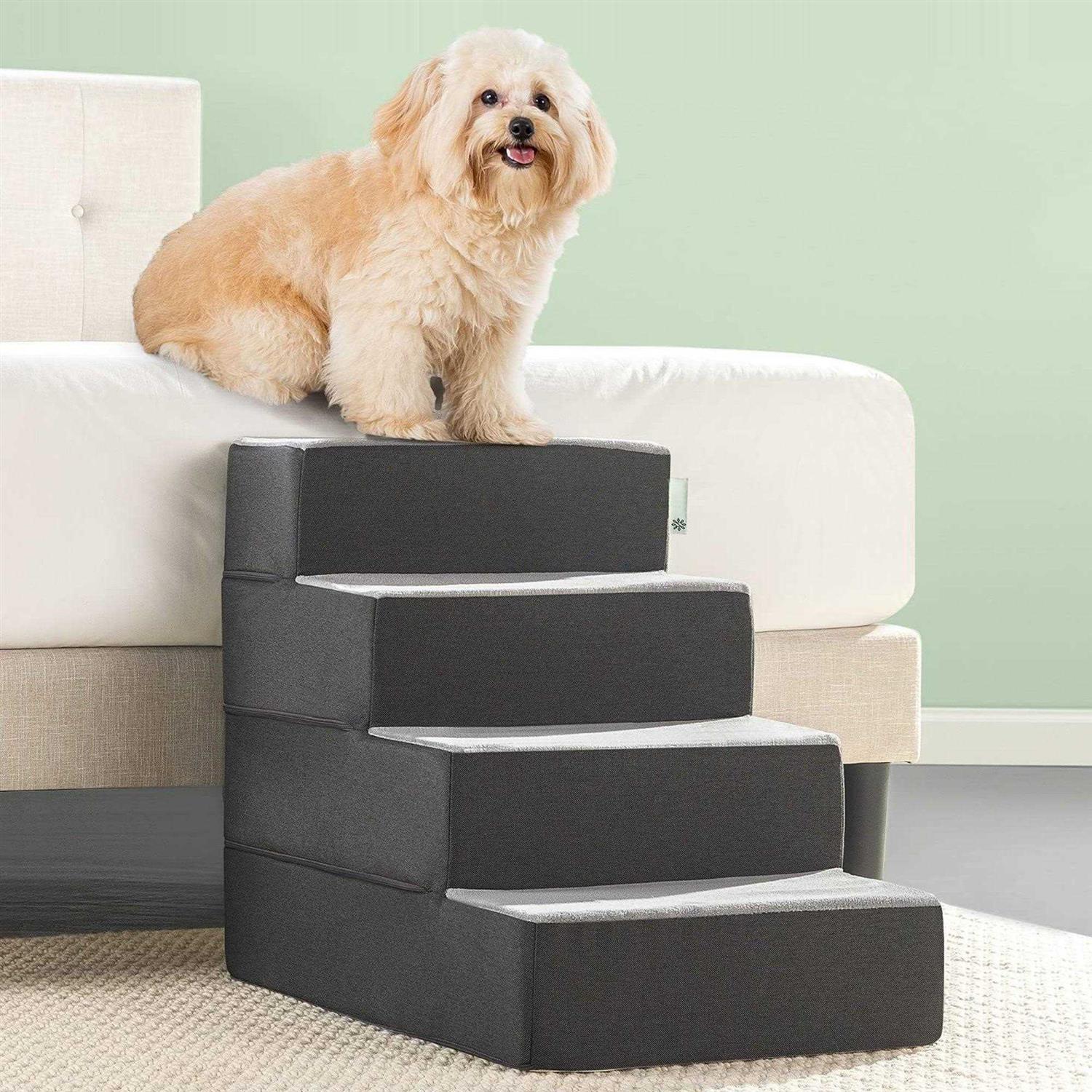 Zinus Easy Pet Stairs Pet Ramp