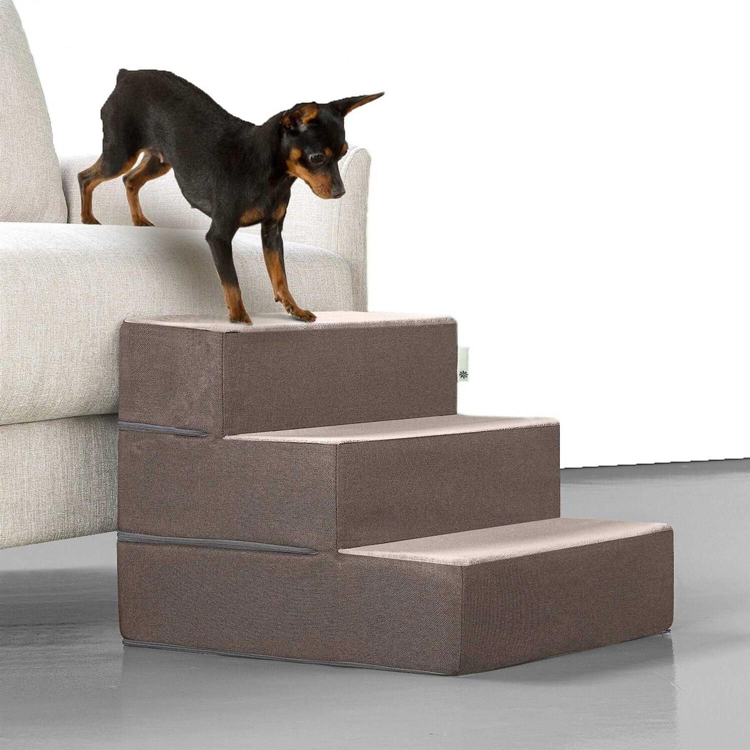 Zinus Easy Pet Stairs Pet Ramp