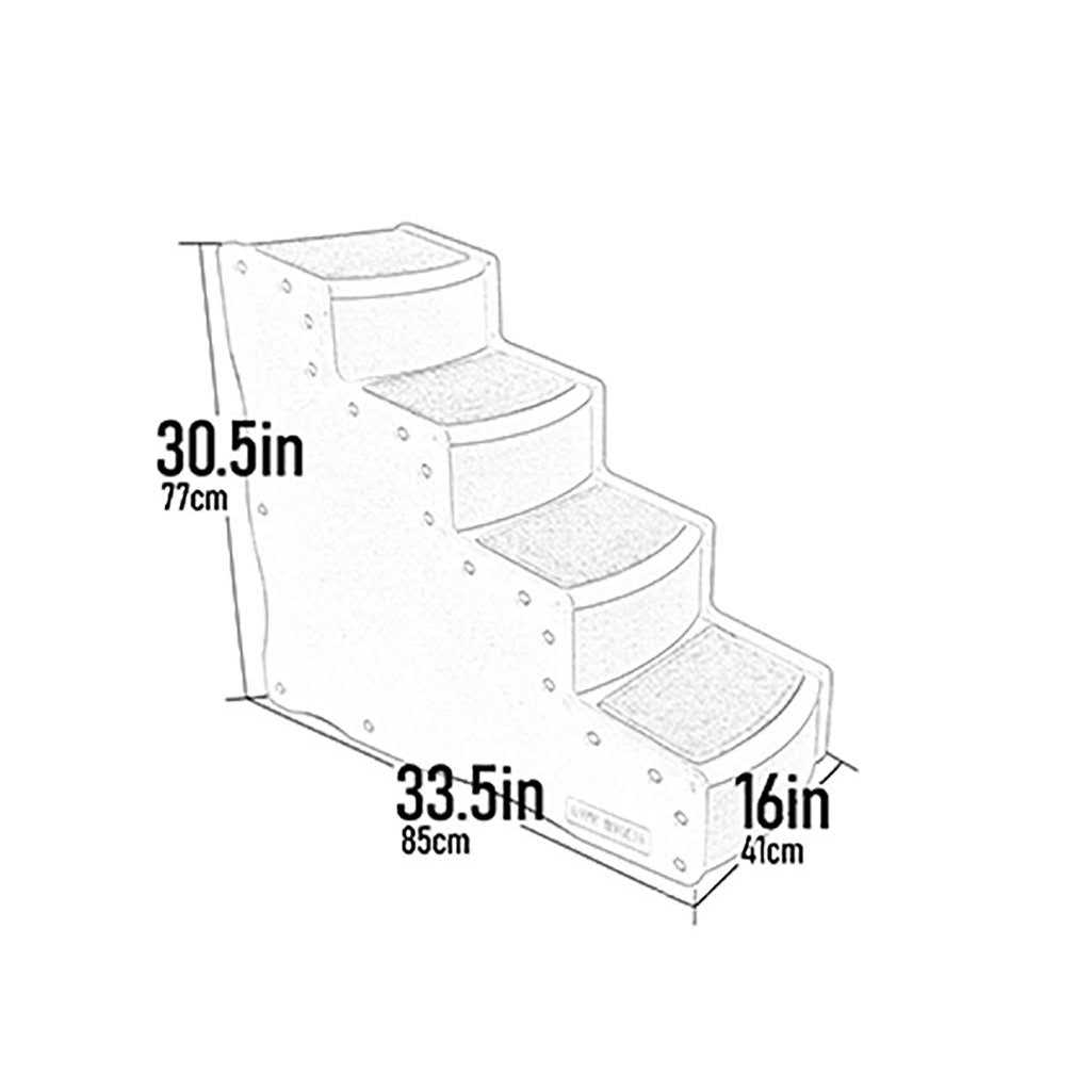 Alternative view of Easy 4 Step Pet Stair Pet Gear