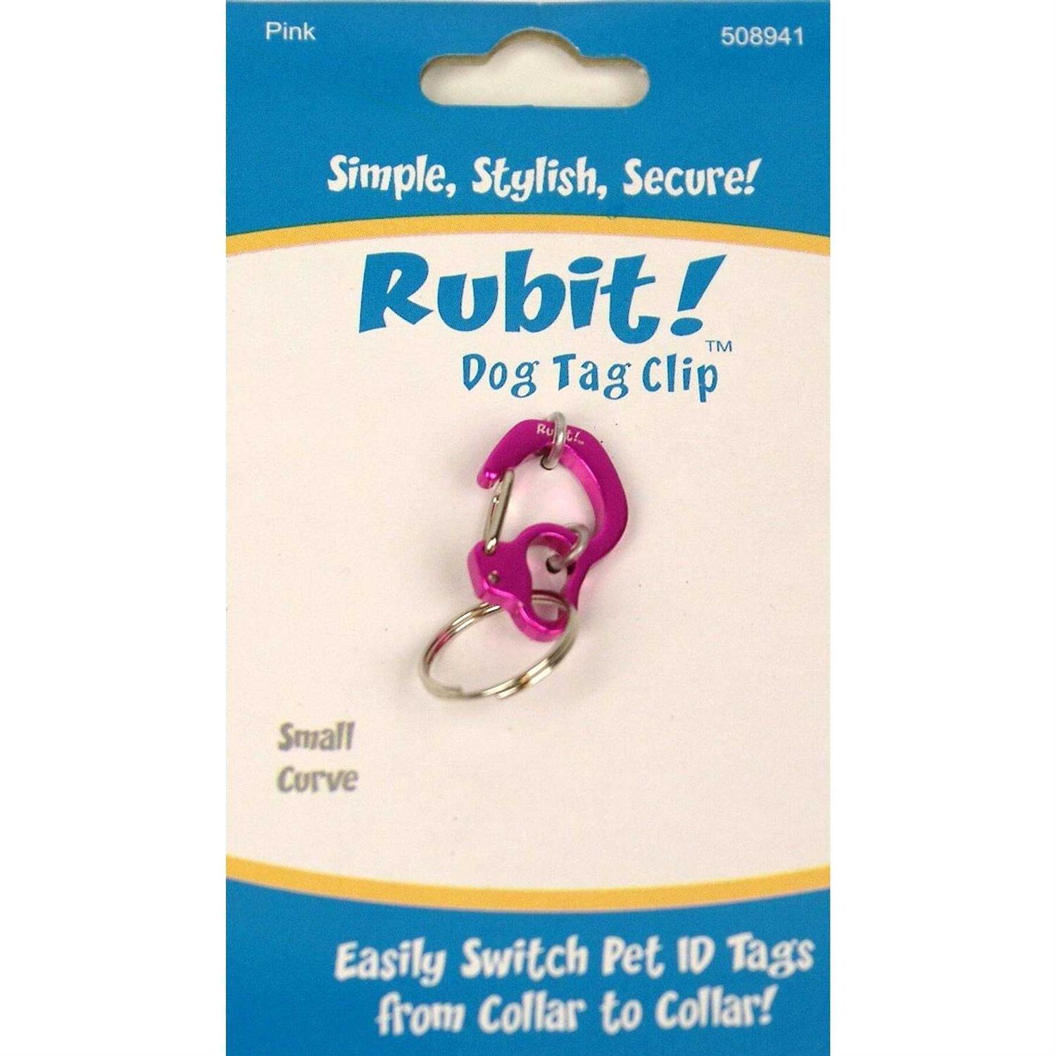Rubit Curve Dog Tag Clip
