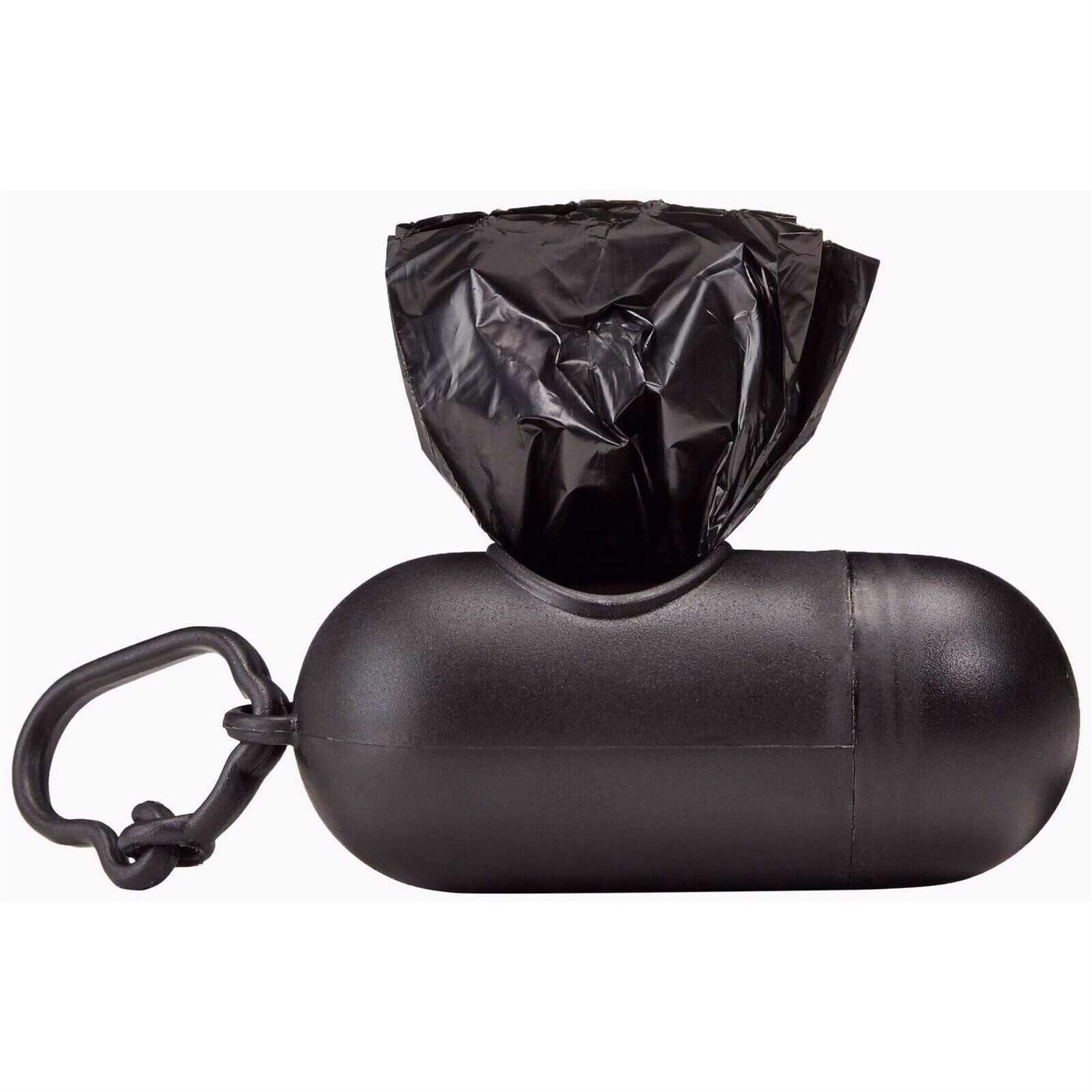 Amazon Basics Dog Poop Bags with Dispenser and Leash Clip Unscented Standard