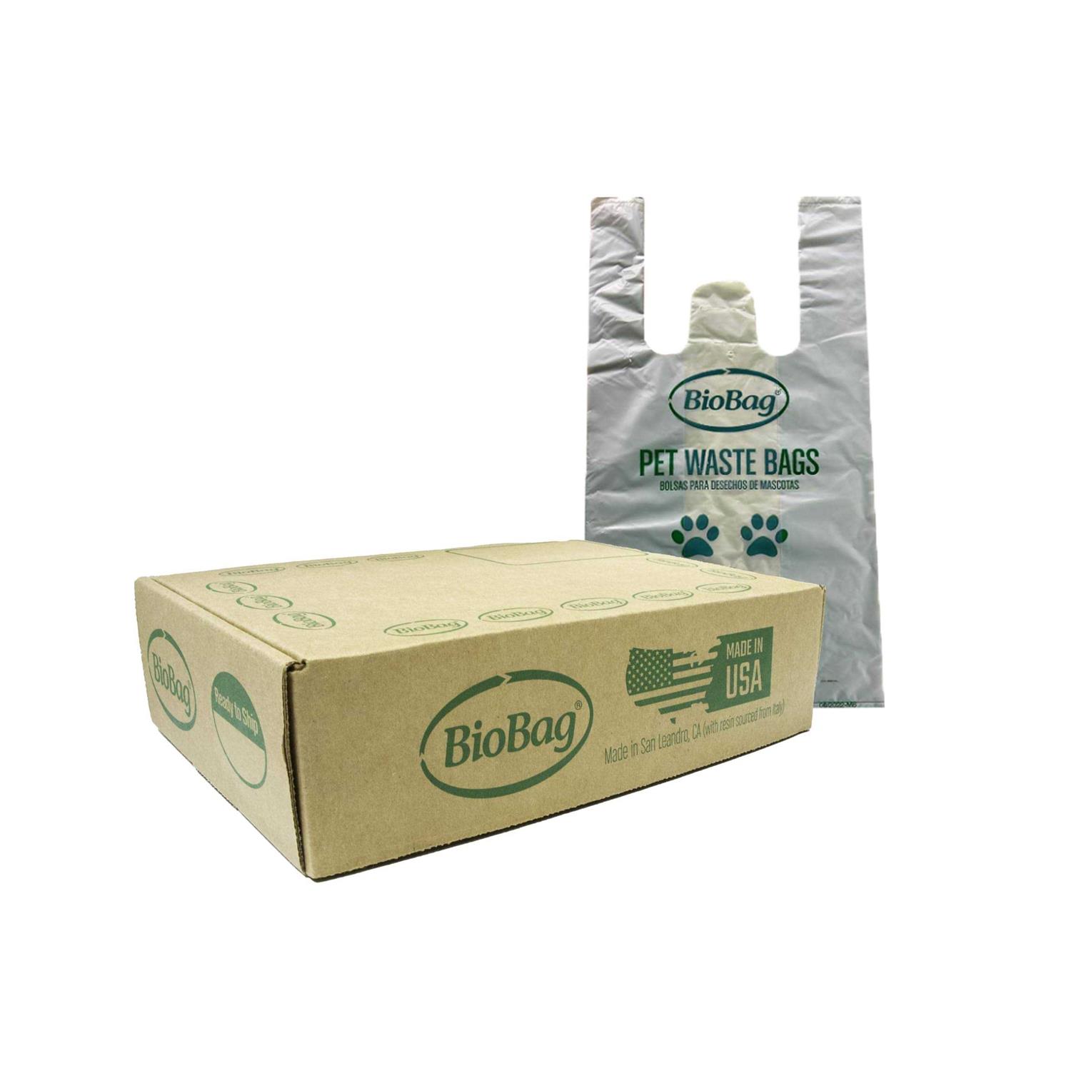 BioBag Premium Pet Waste Bags with Handles Standard