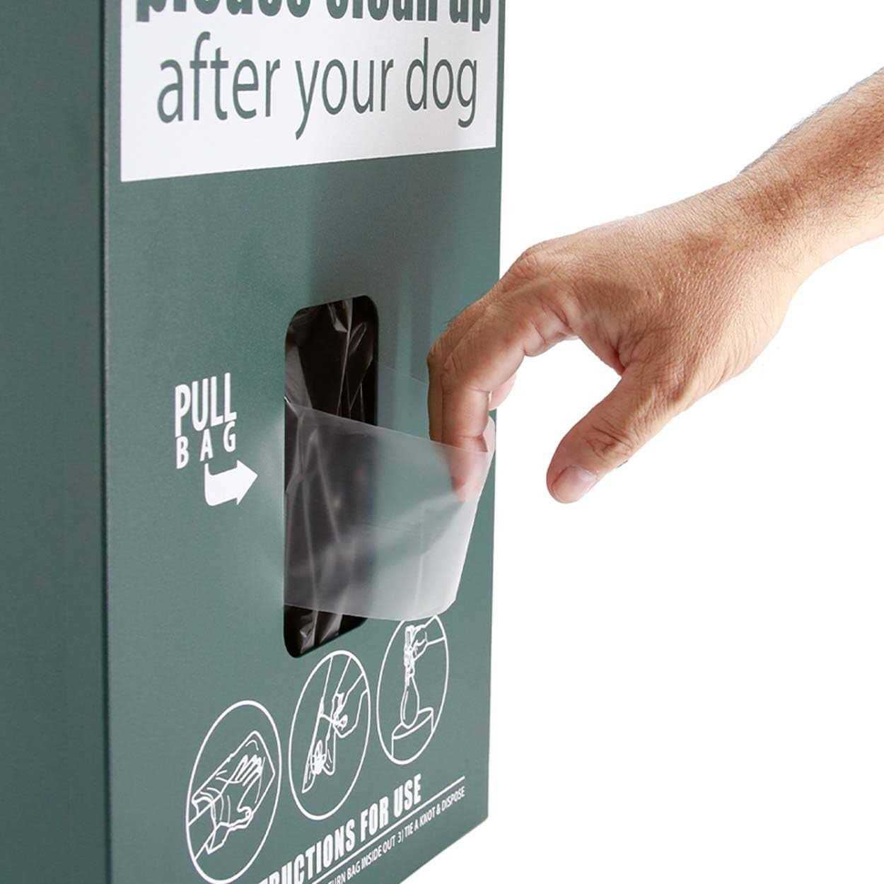 Alternative view of 3,200 Commercial ONEpul dog waste header bags