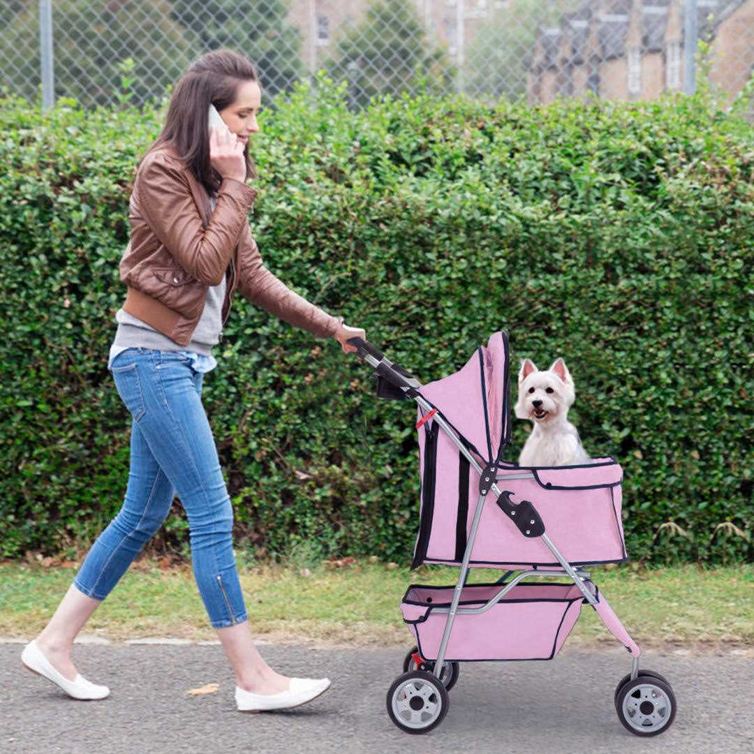 BestPet 3 Wheel Pet Stroller
