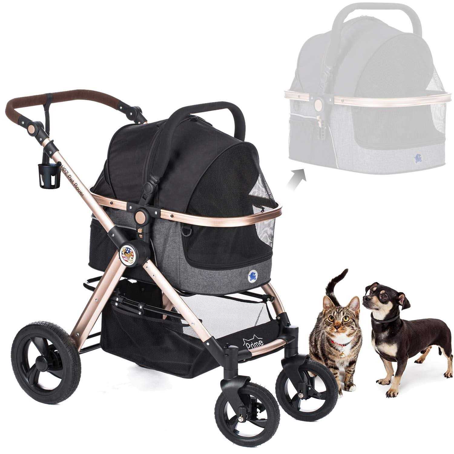 HPZ Pet Rover Prime 3-in-1 Luxury Stroller