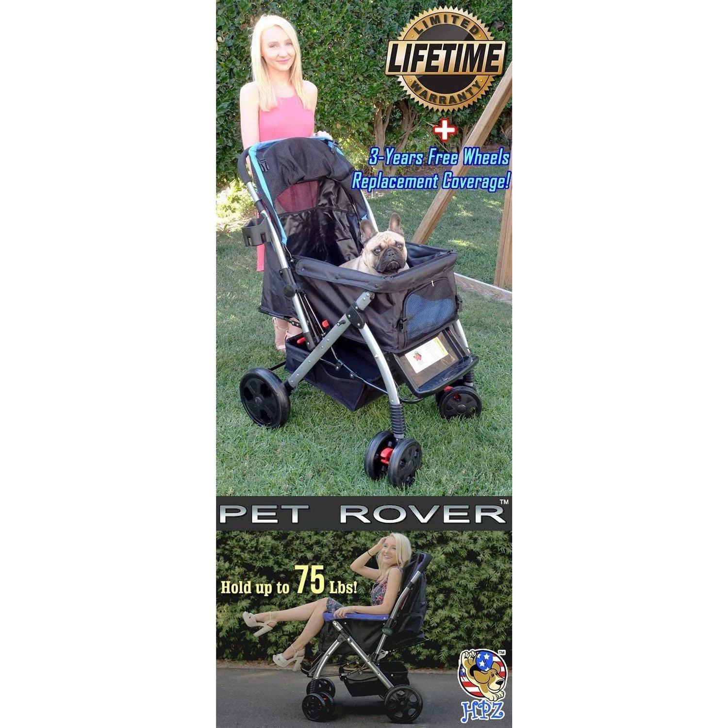 Alternative view of HPZ Rover Premium Heavy Duty Pet Stroller