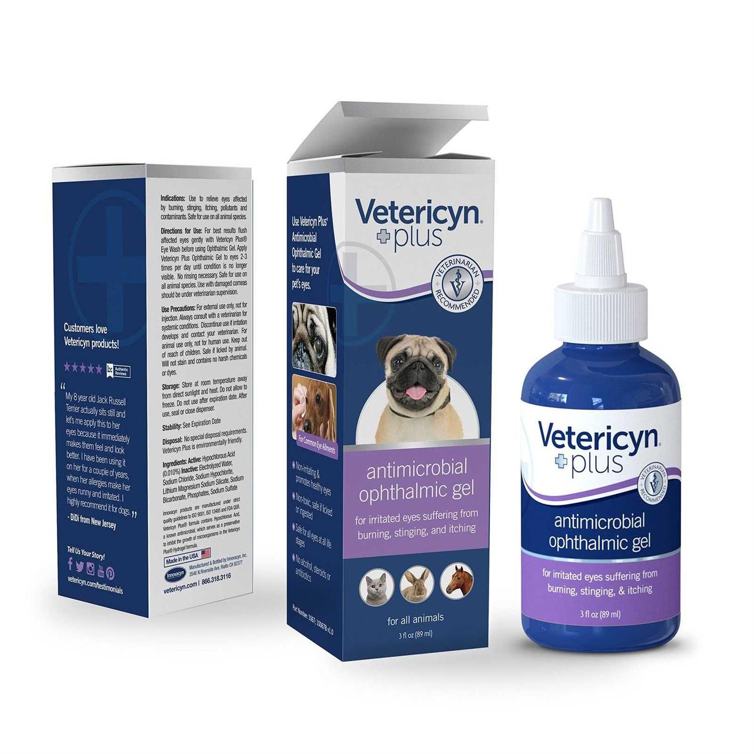 Alternative view of Vetericyn Ophthalmic Gel