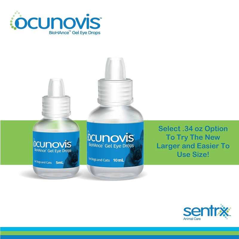 Alternative view of Ocunovis BioHAnce Gel Eye Drops for Dogs and Cats