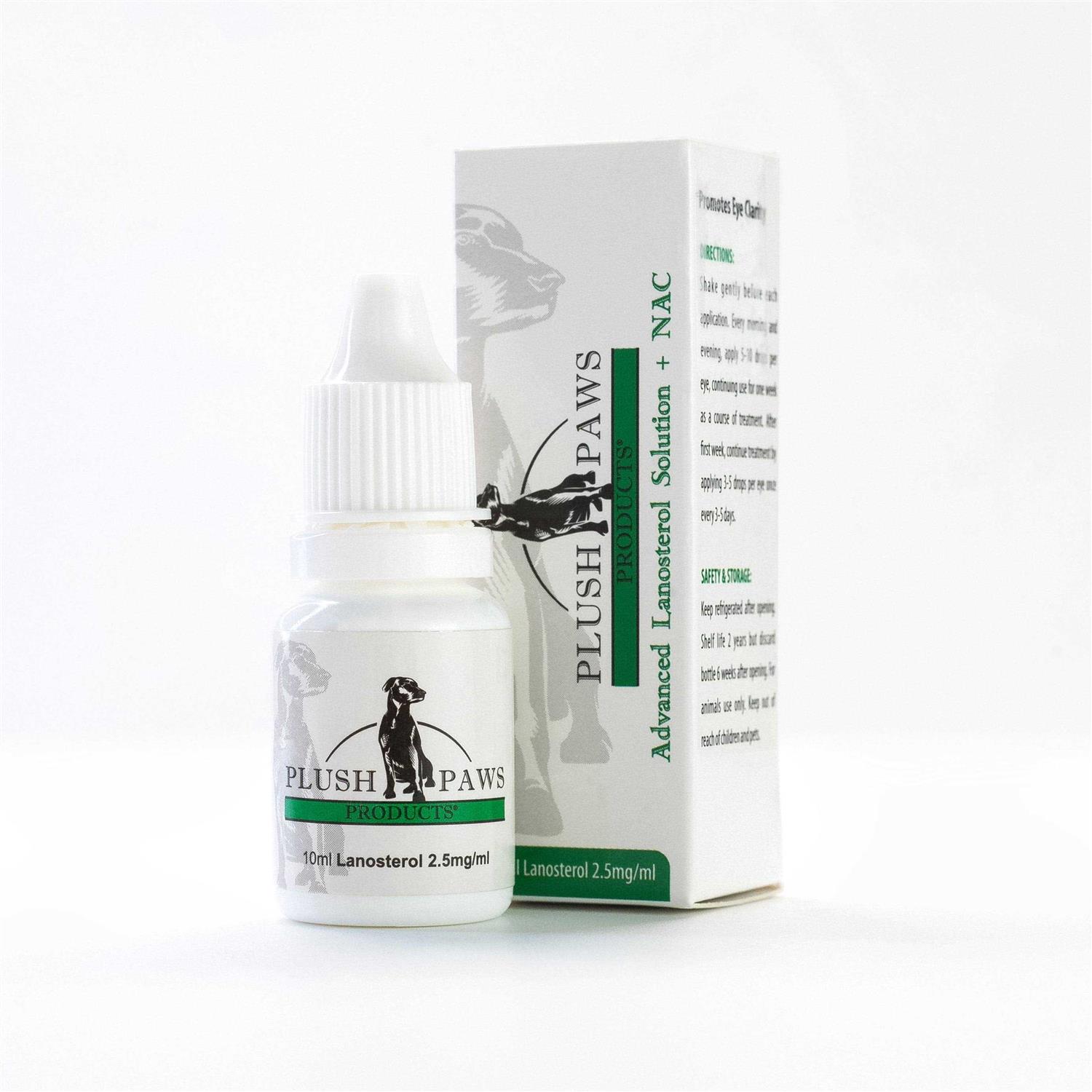 Plush Paws Advanced Lanosterol Solution + NAC