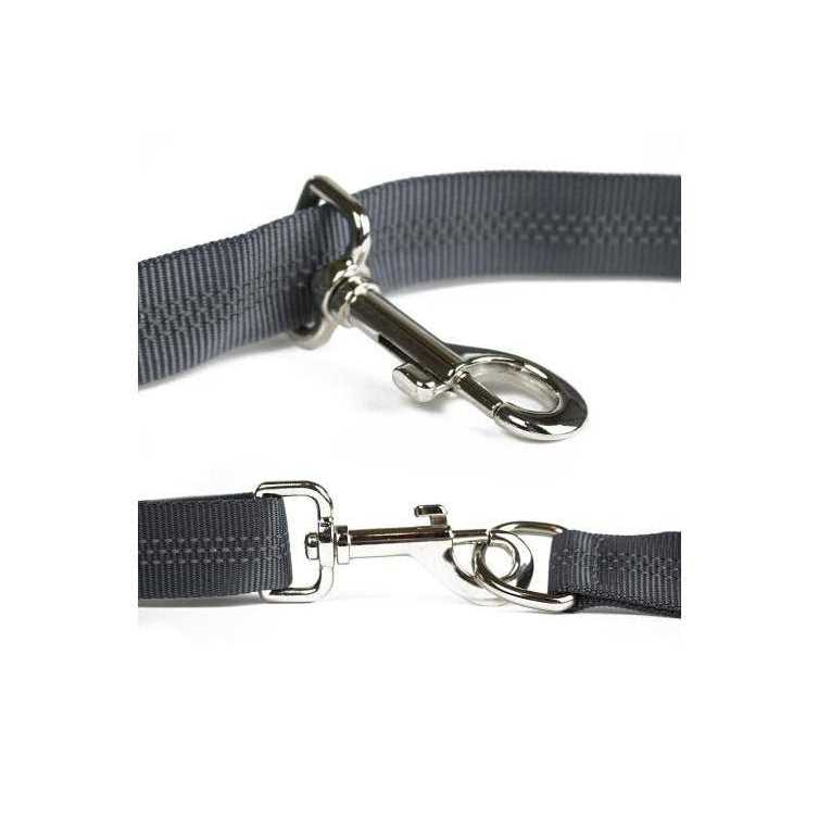Alternative view of Tuff Mutt Hands Free Dog Leash for Running Walking Hiking Durable Dual-Handle Bungee Leash