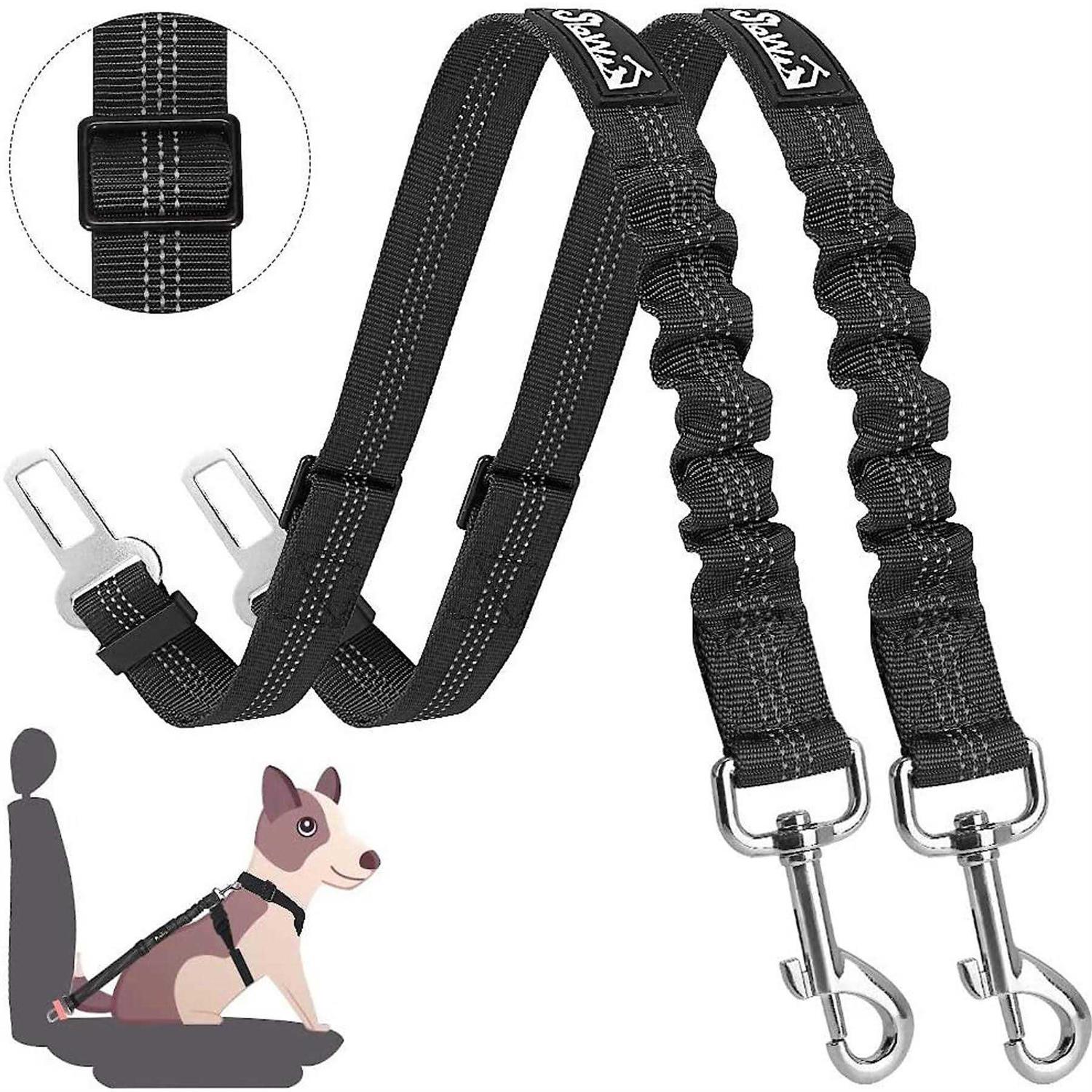 SlowTon Adjustable Dog Car Seat Belt